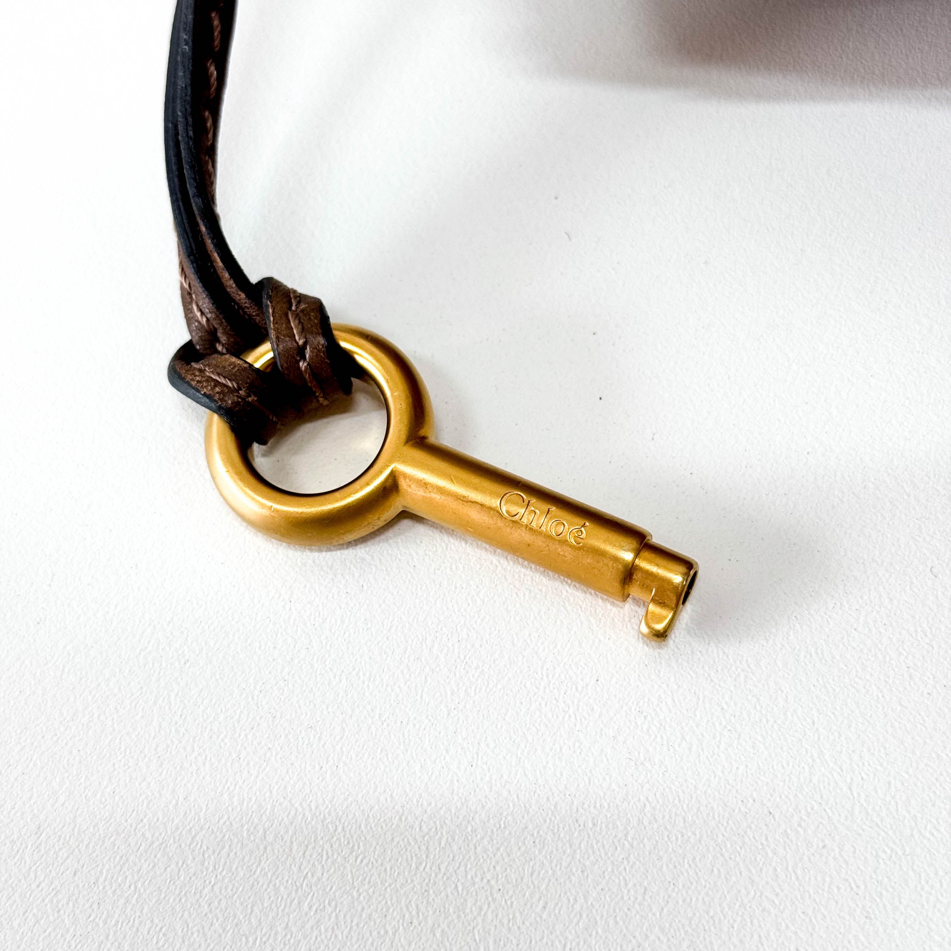 Rare Paddington Brown Leather Shoulder Bag