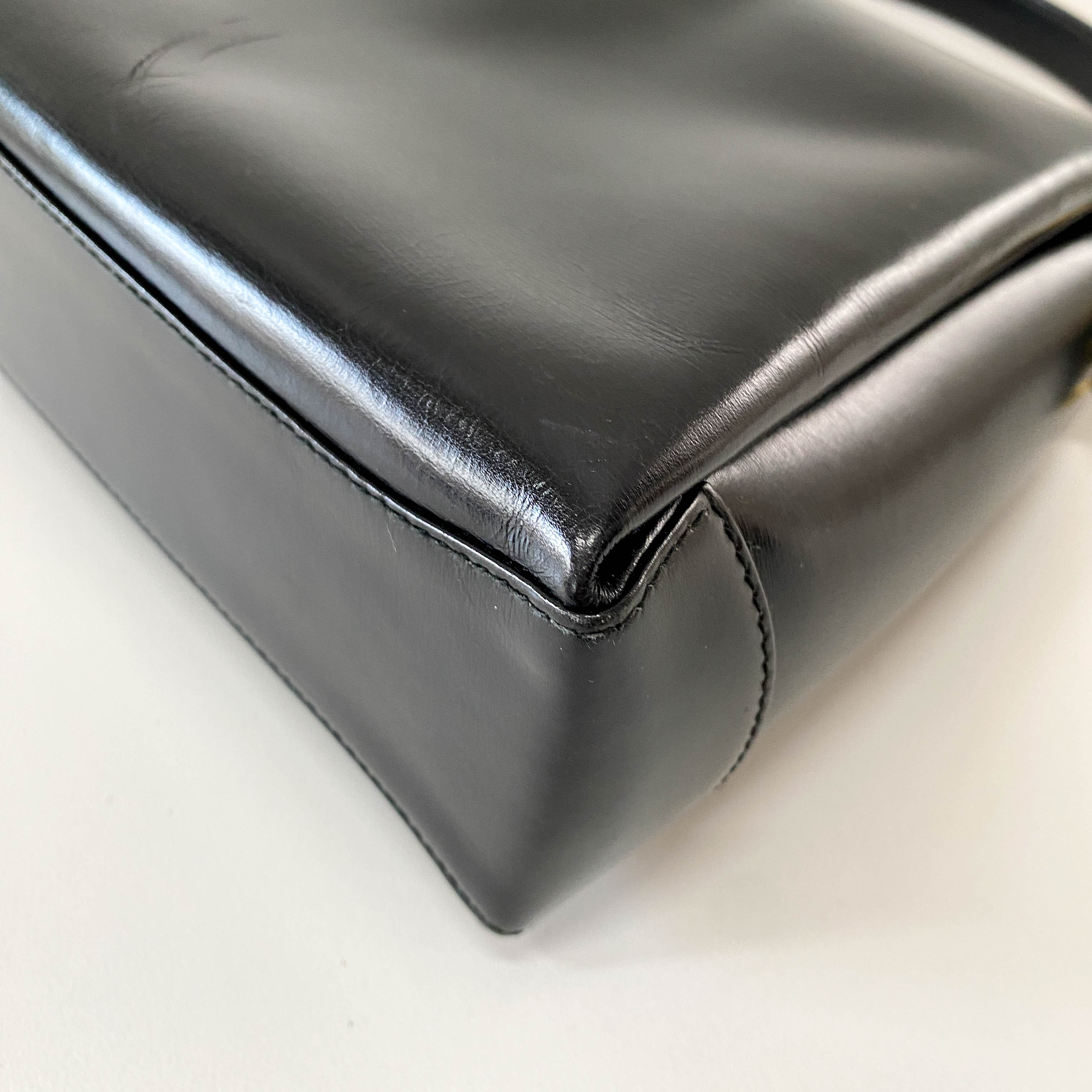 Old Gucci Bamboo Top Handle Bag