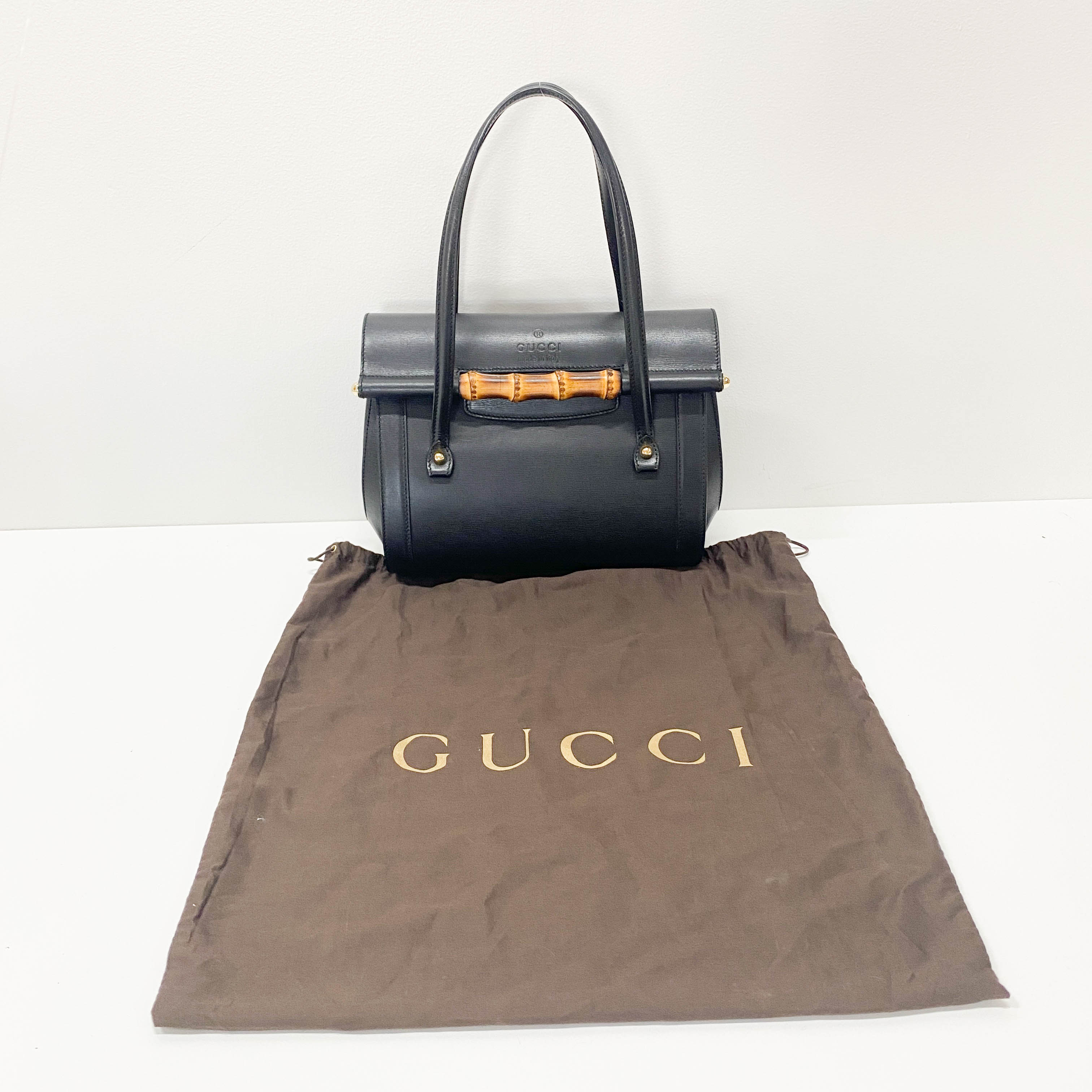 Black Leather Bamboo