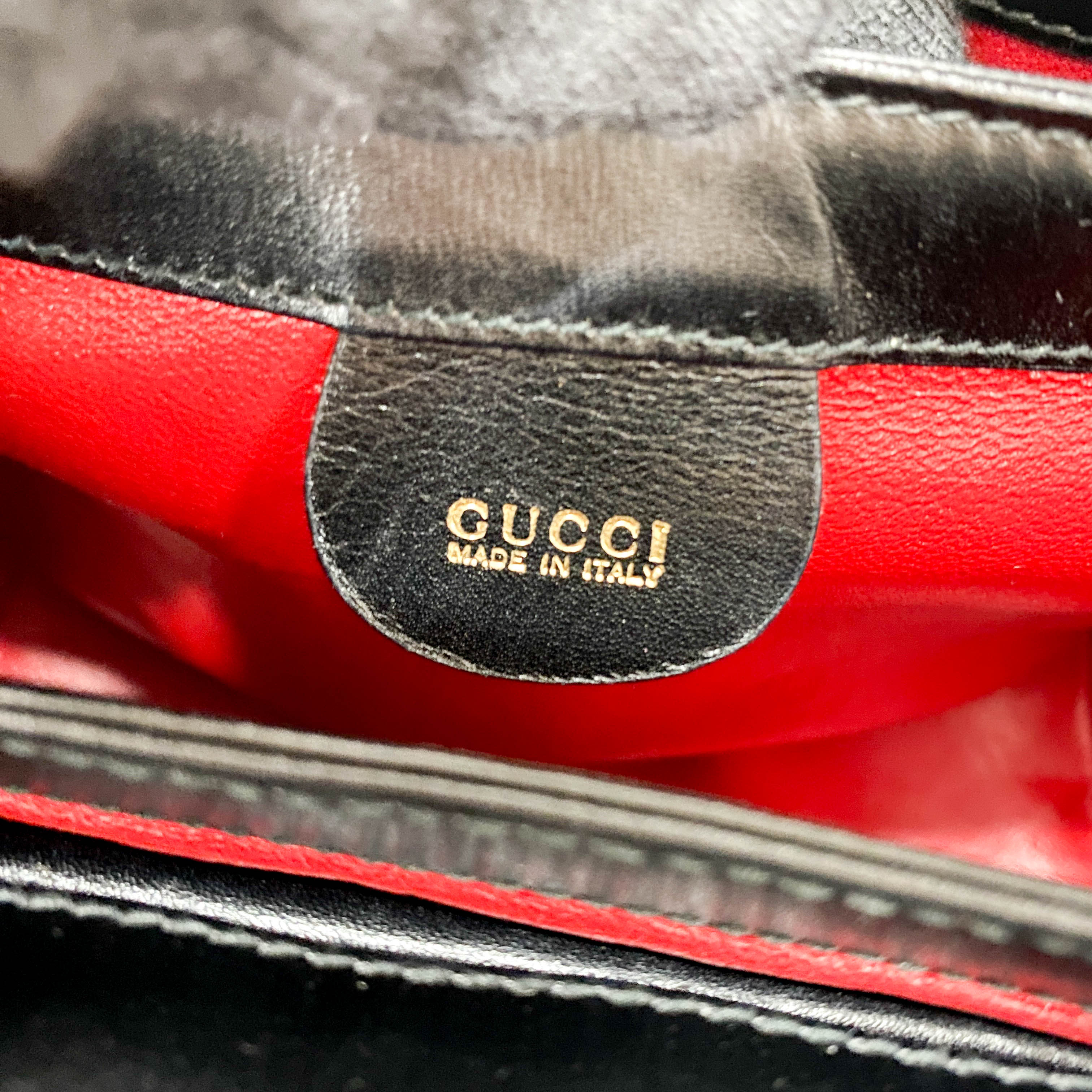 Old Gucci Bamboo Top Handle Bag