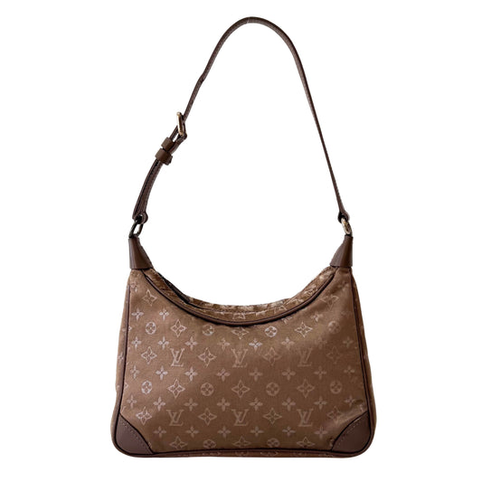 Little Boulogne Monogram Satin Bag