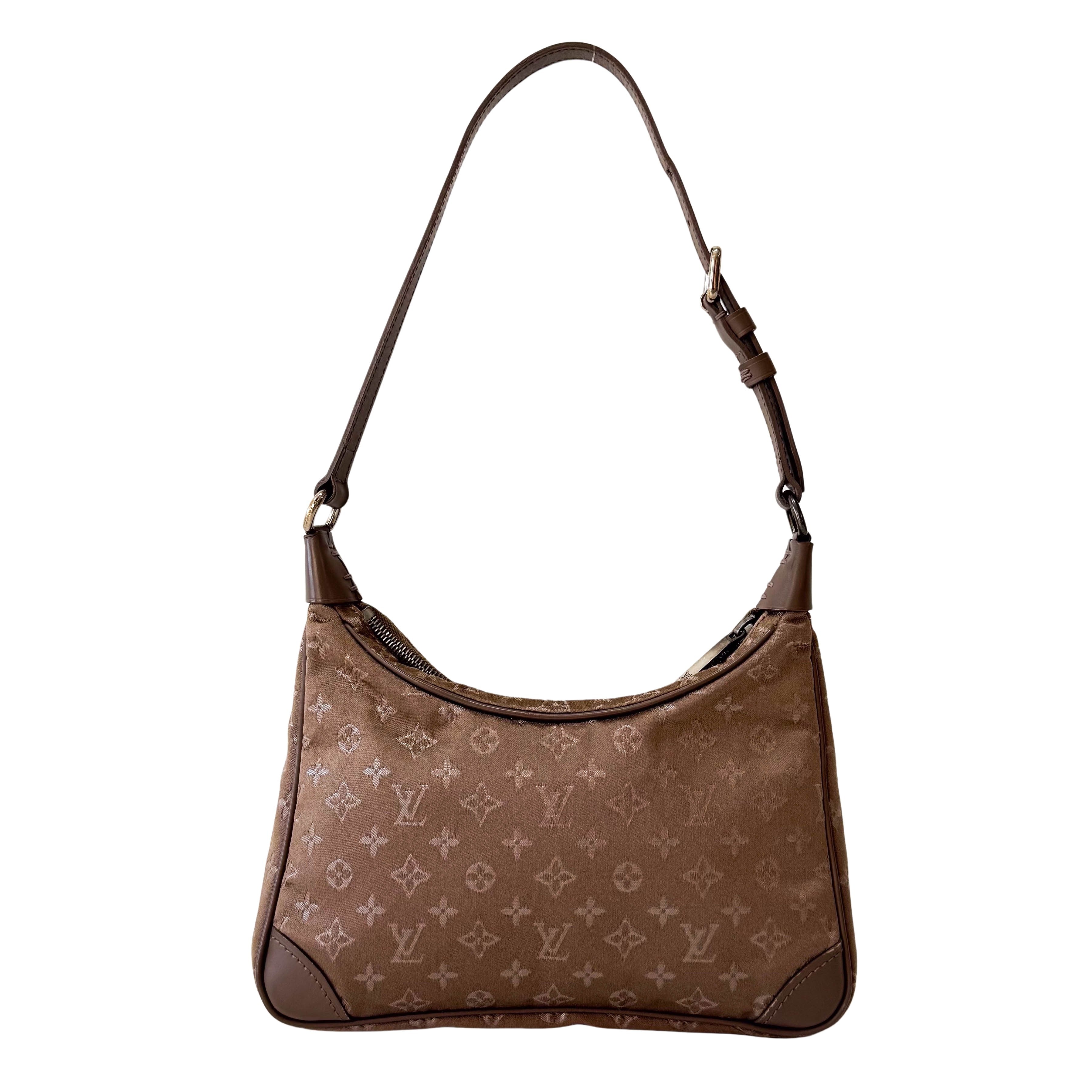 Little Boulogne Monogram Satin Bag