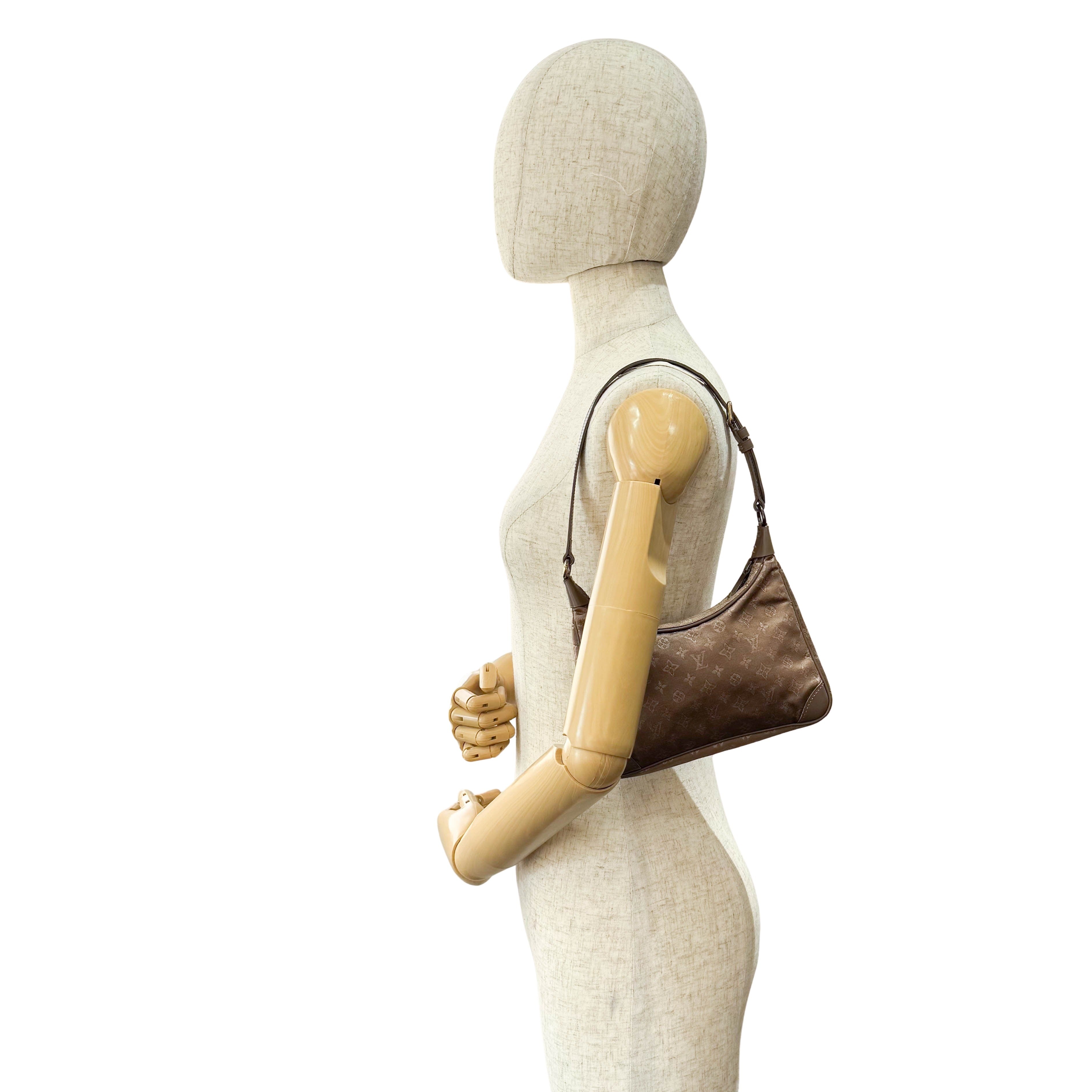 Little Boulogne Monogram Satin Bag