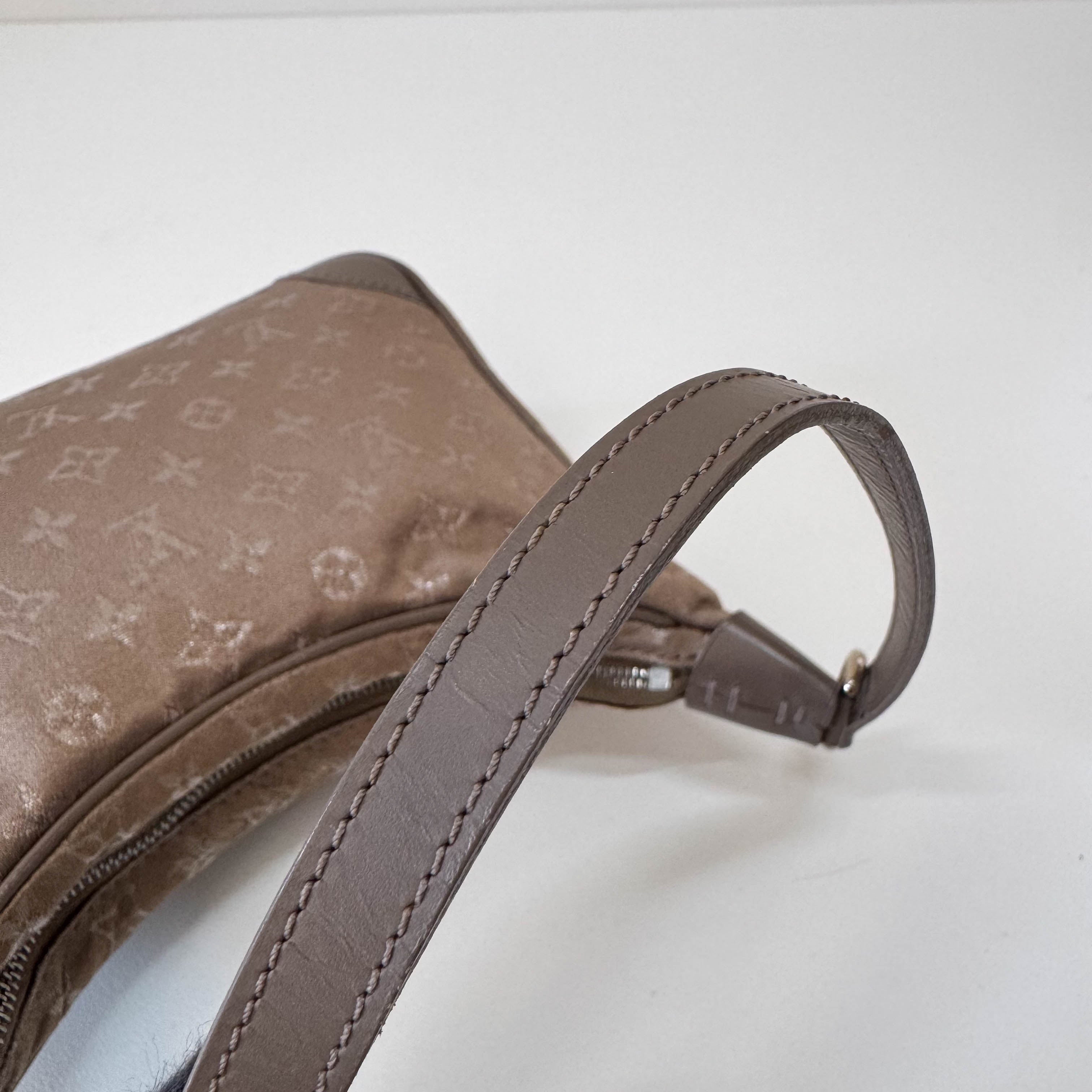 Little Boulogne Monogram Satin Bag