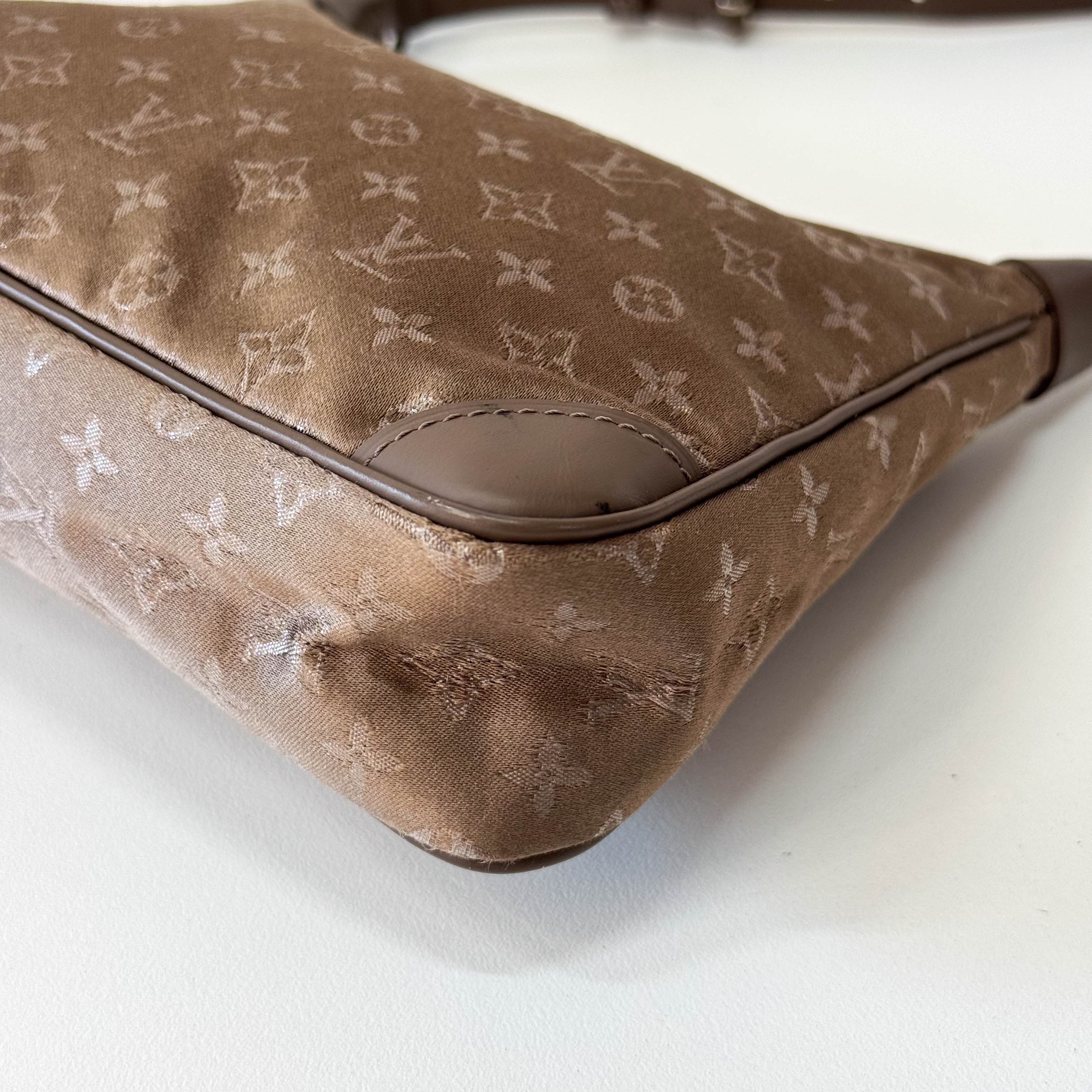 Little Boulogne Monogram Satin Bag