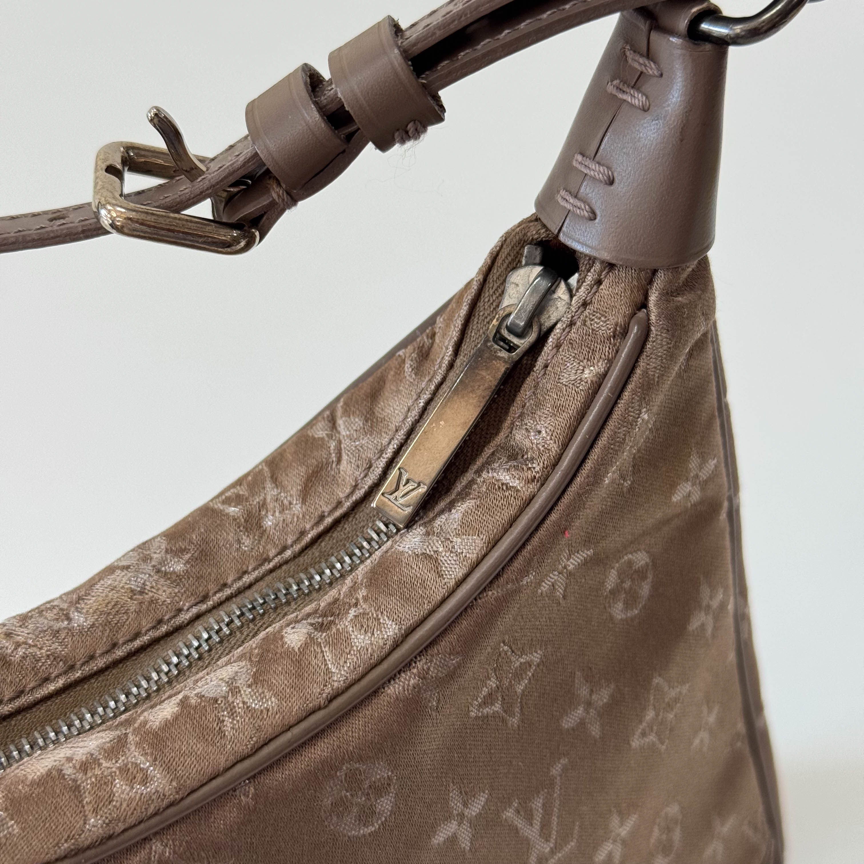 Little Boulogne Monogram Satin Bag