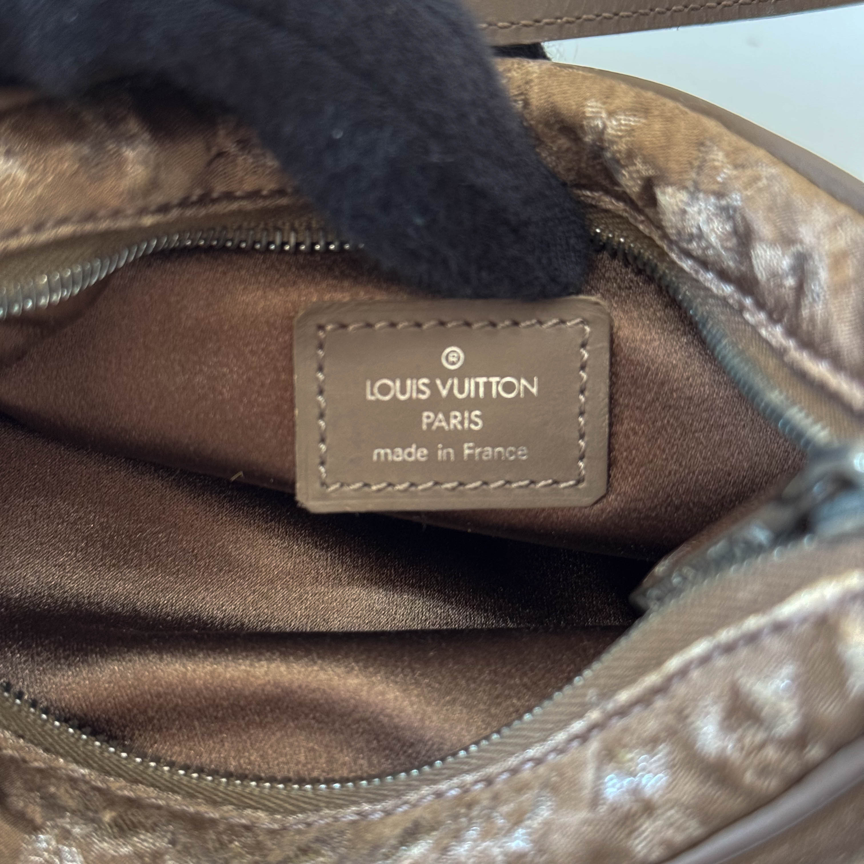 Little Boulogne Monogram Satin Bag