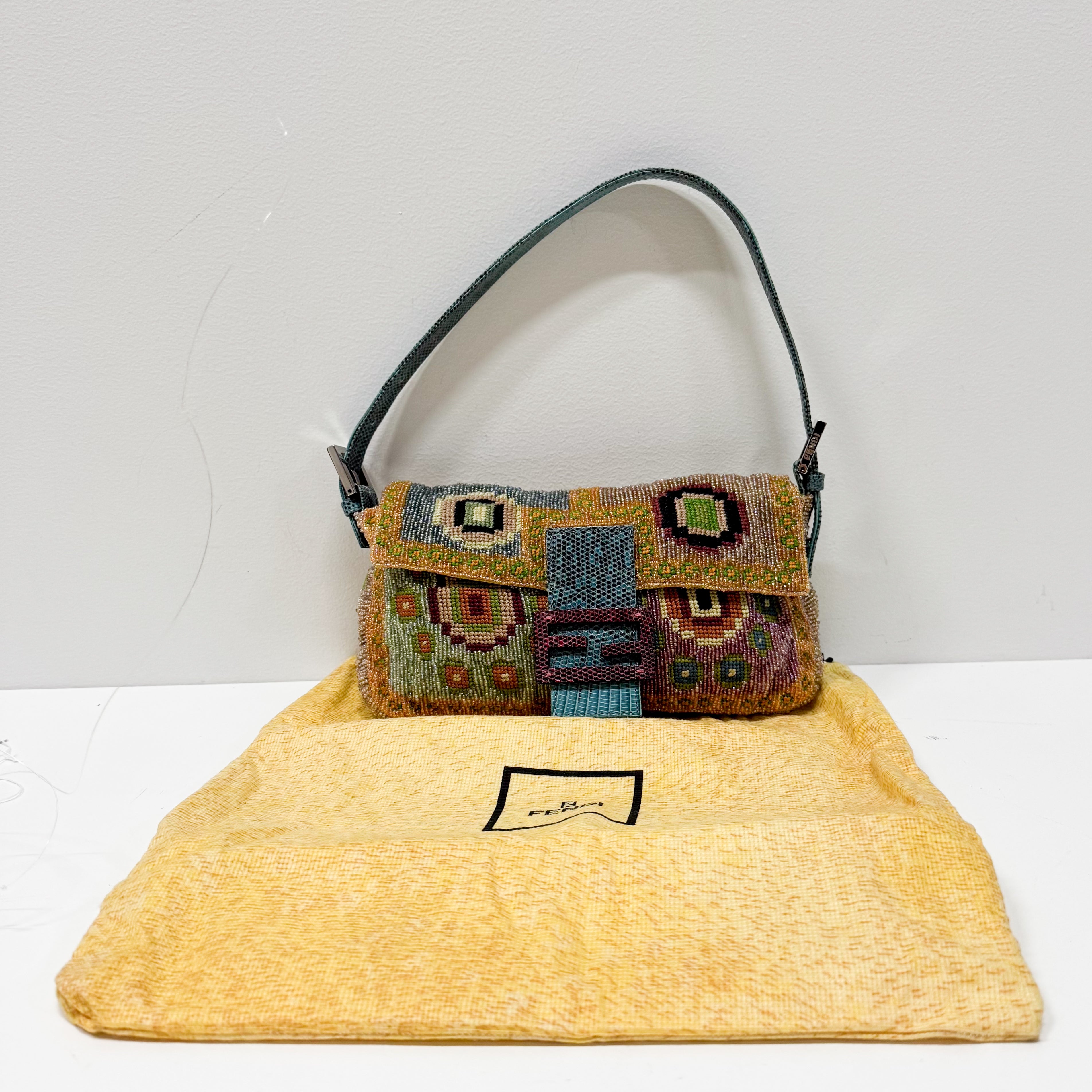 Limited Edition Multi-colour Beaded Baguette