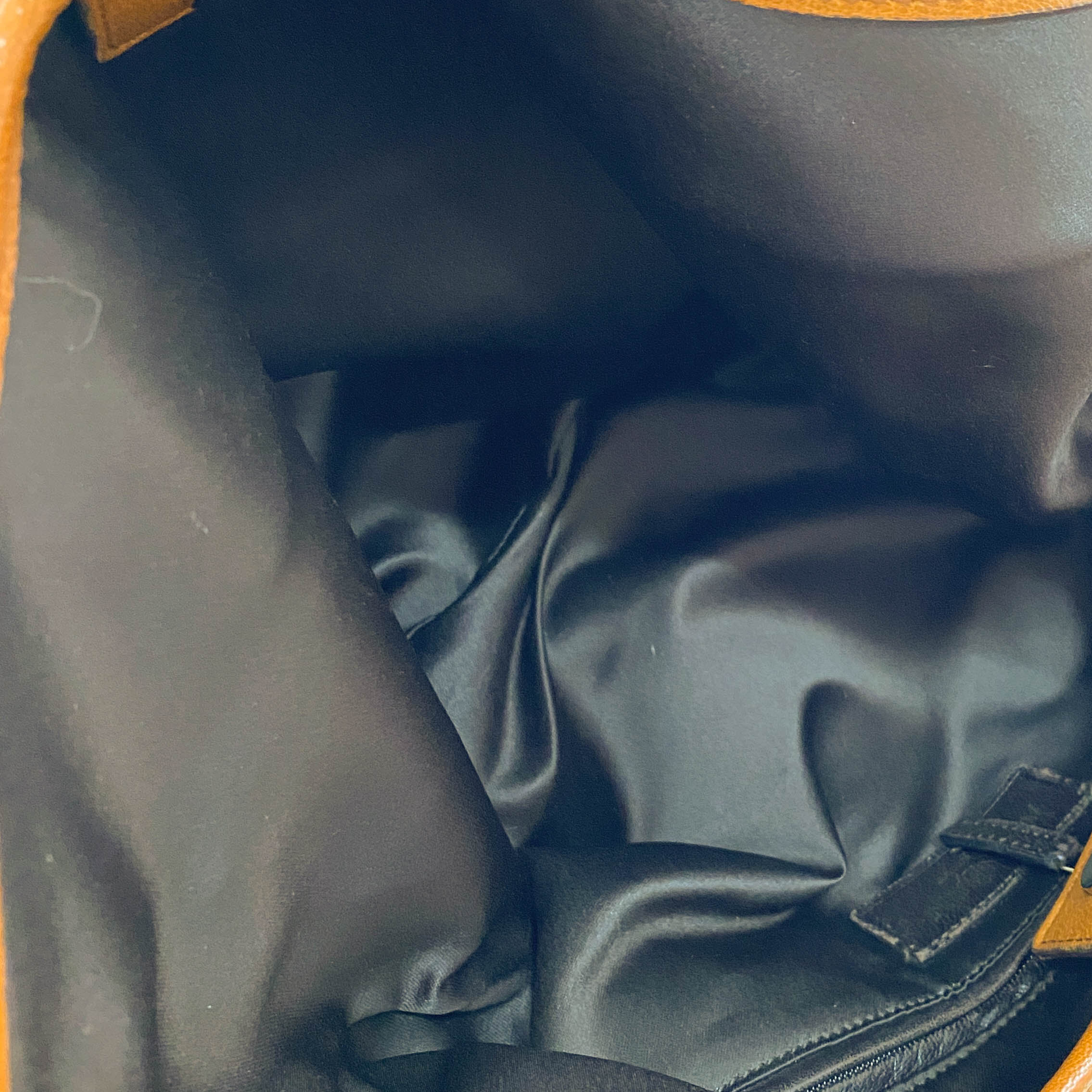 Rive Gauche Fringes Suede Shoulder Bag