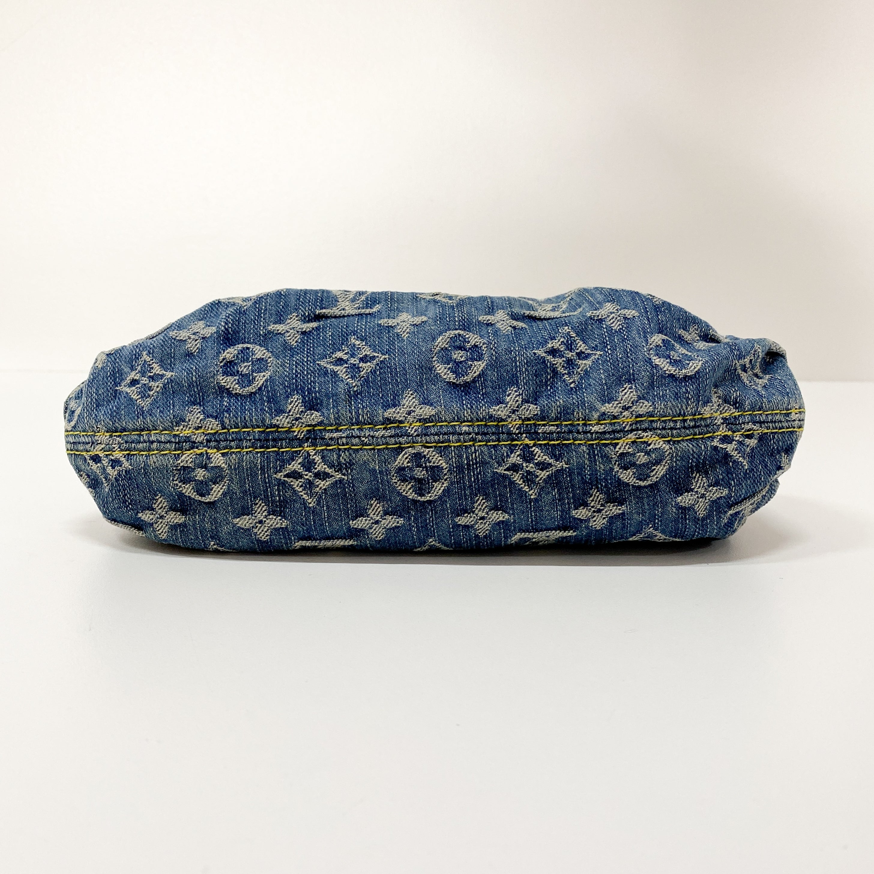 Monogram Pleaty Blue Denim