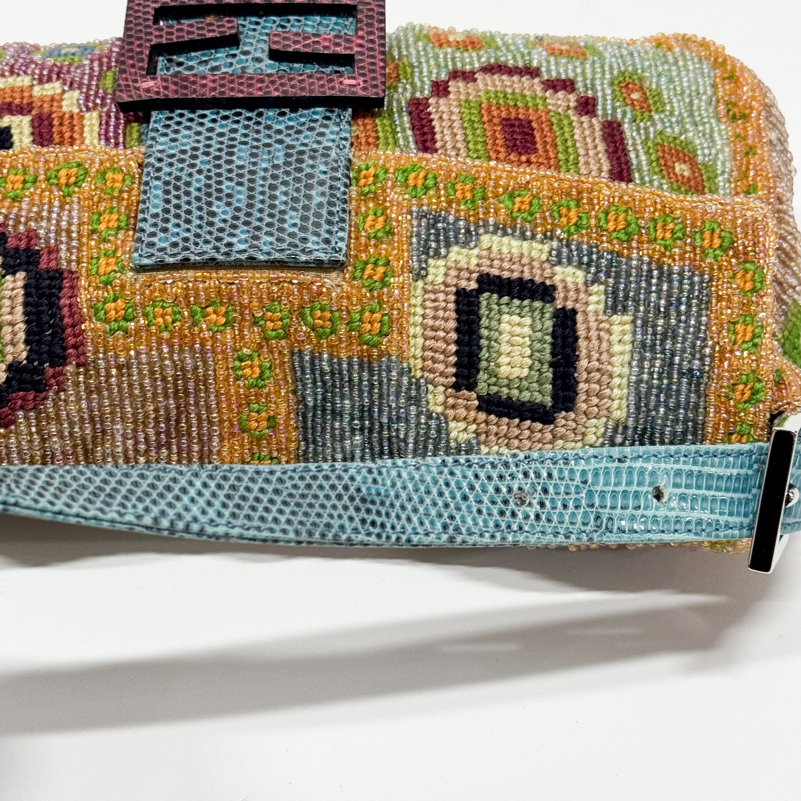 Limited Edition Multi-colour Beaded Baguette