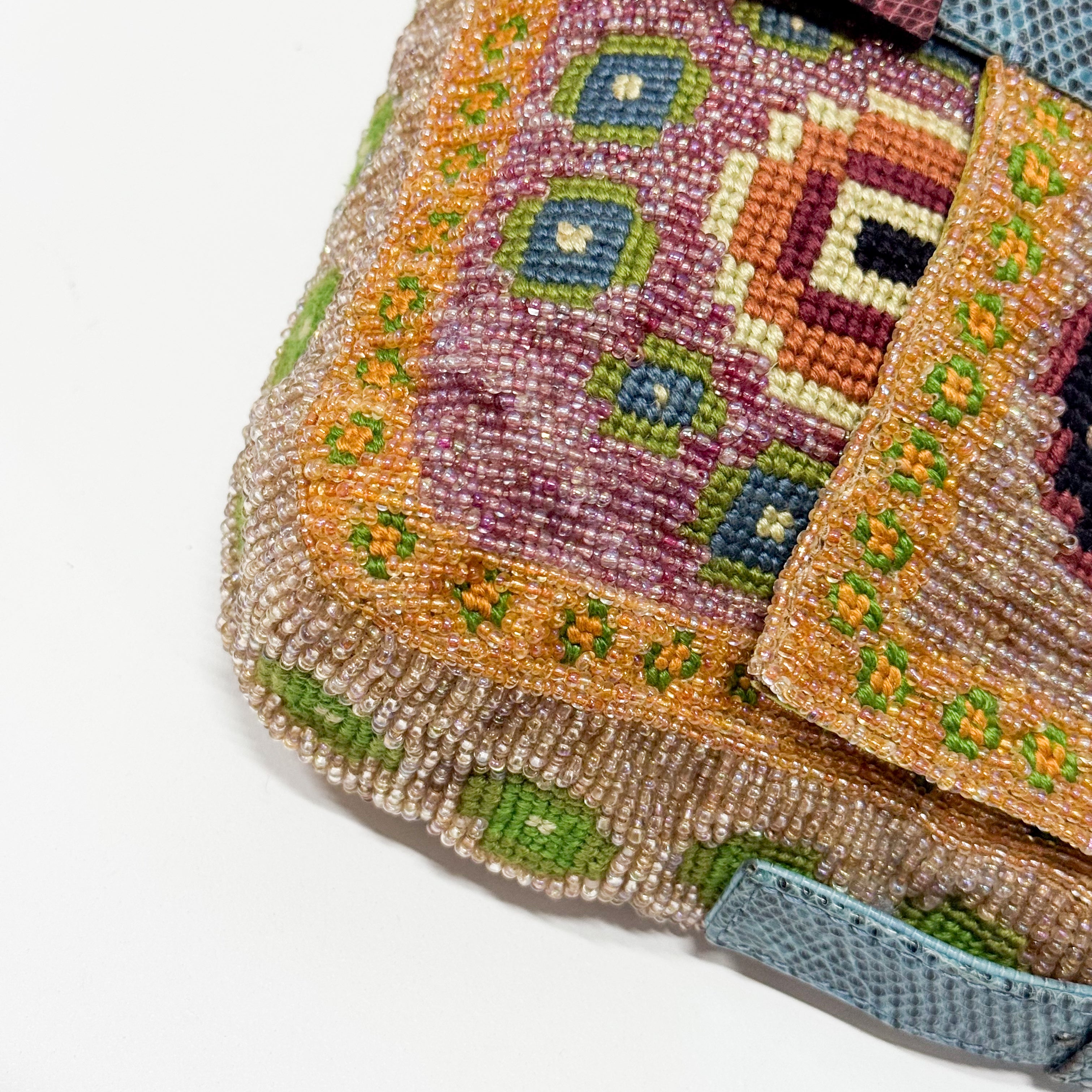 Limited Edition Multi-colour Beaded Baguette