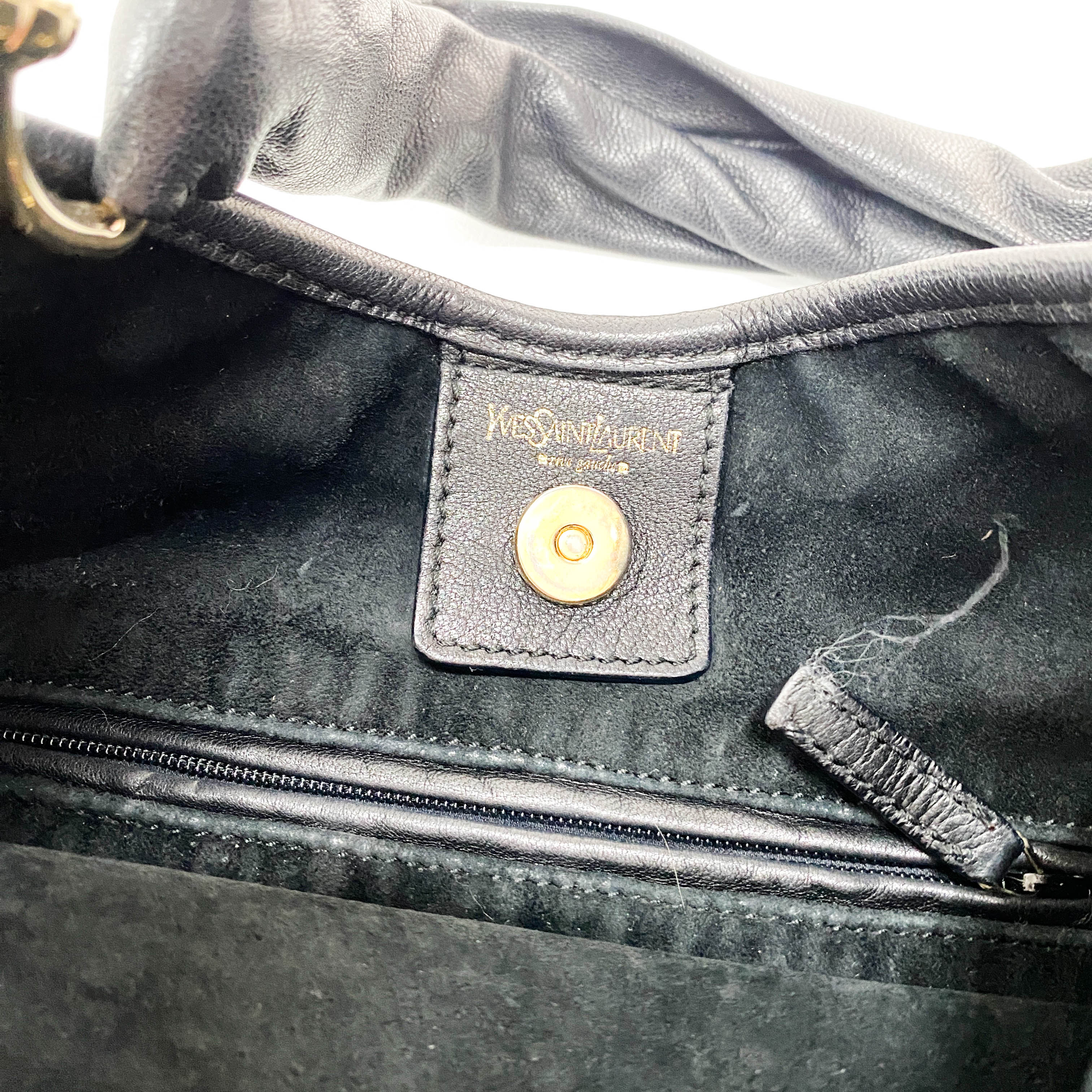 Yves Saint Laurent Tropez Ruffle Shoulder Bag