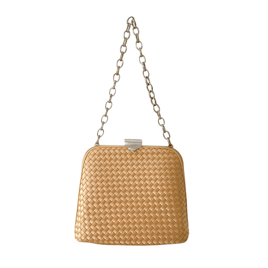 Champaigne Beige Intrecciato with Chain