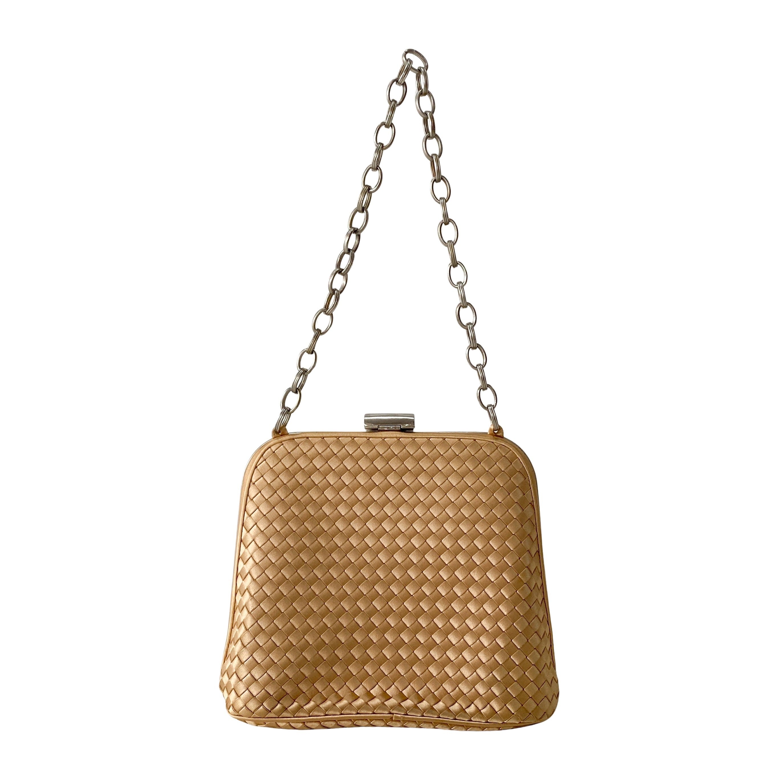 Champaigne Beige Intrecciato with Chain