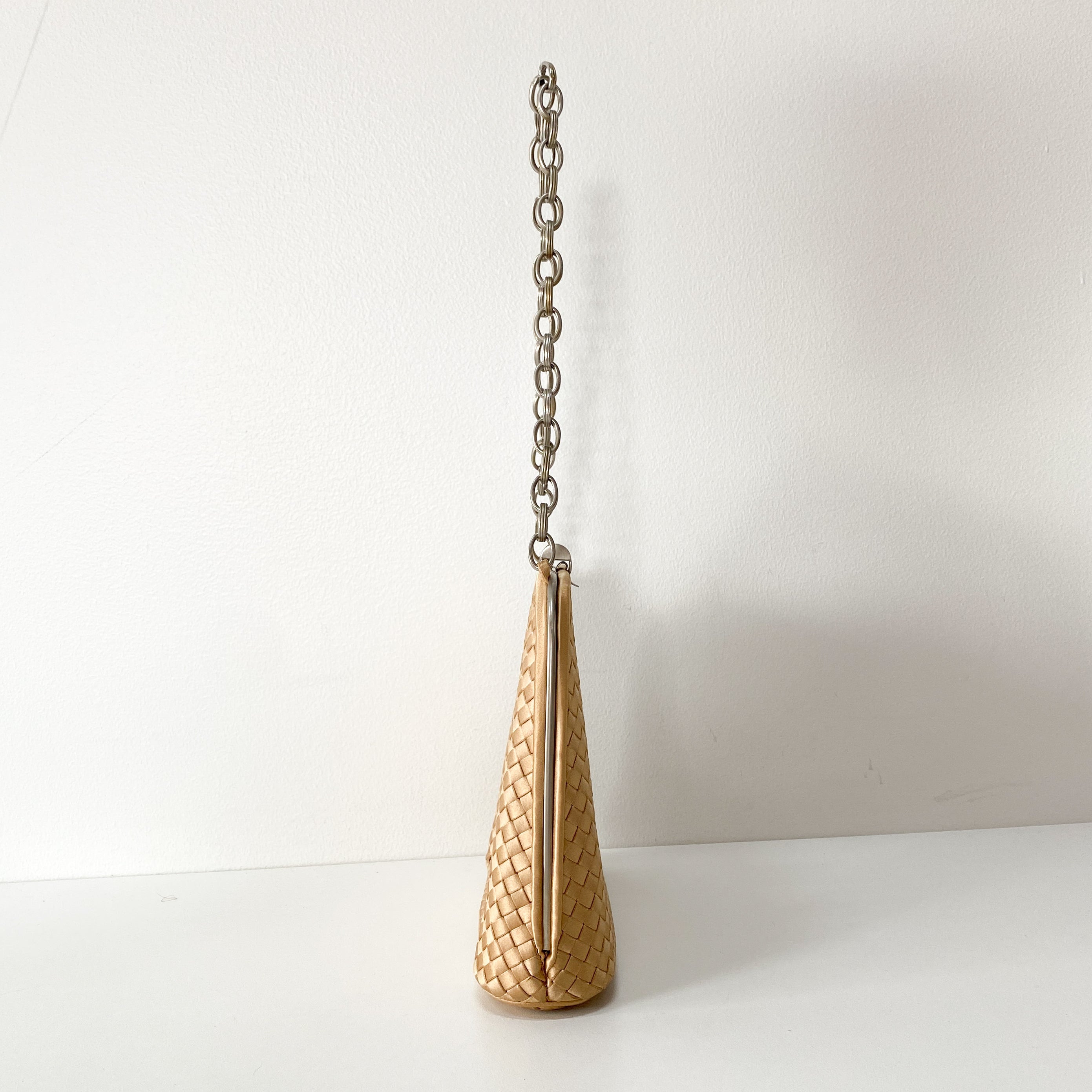 Champaigne Beige Intrecciato with Chain