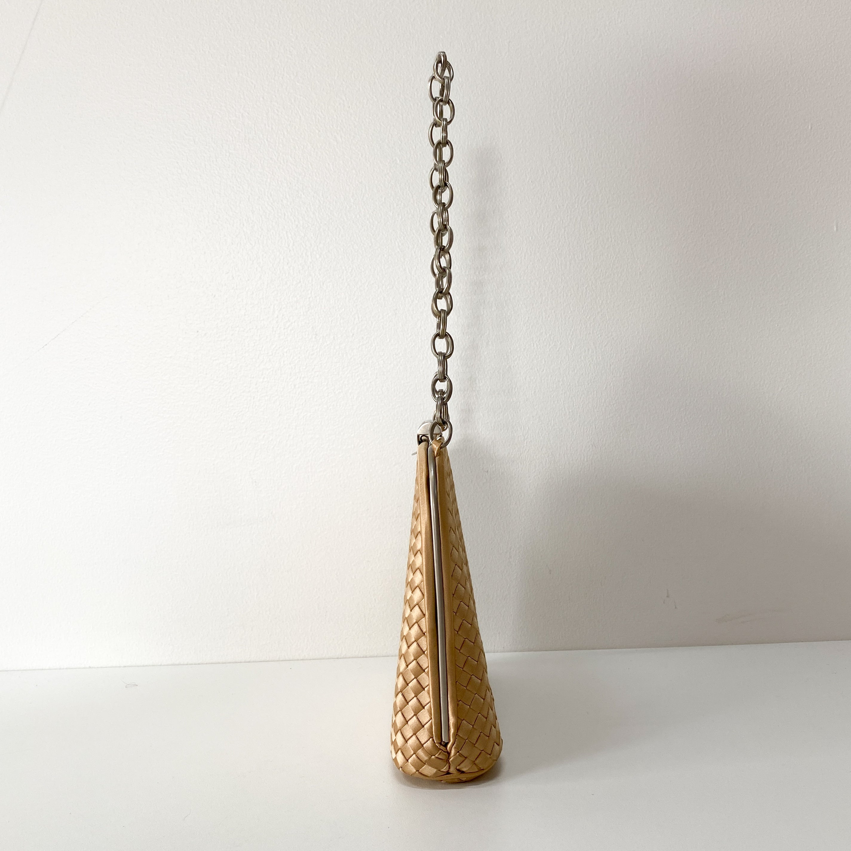 Champaigne Beige Intrecciato with Chain