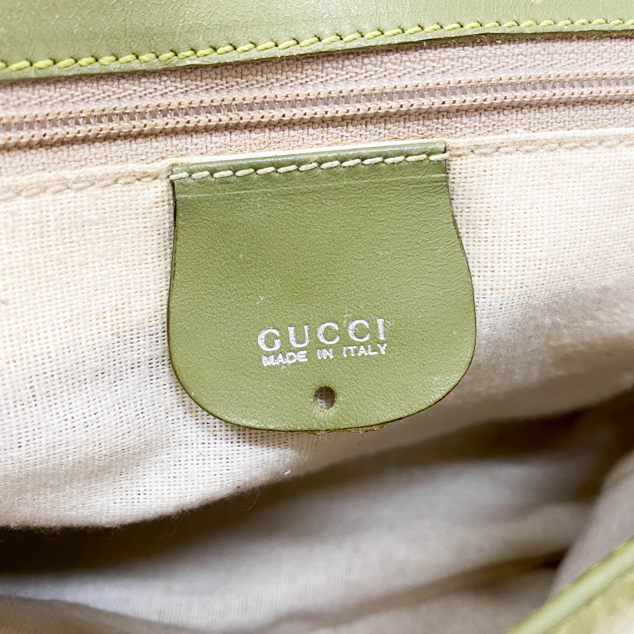 Suede Green Horsebit Crossbody Bag