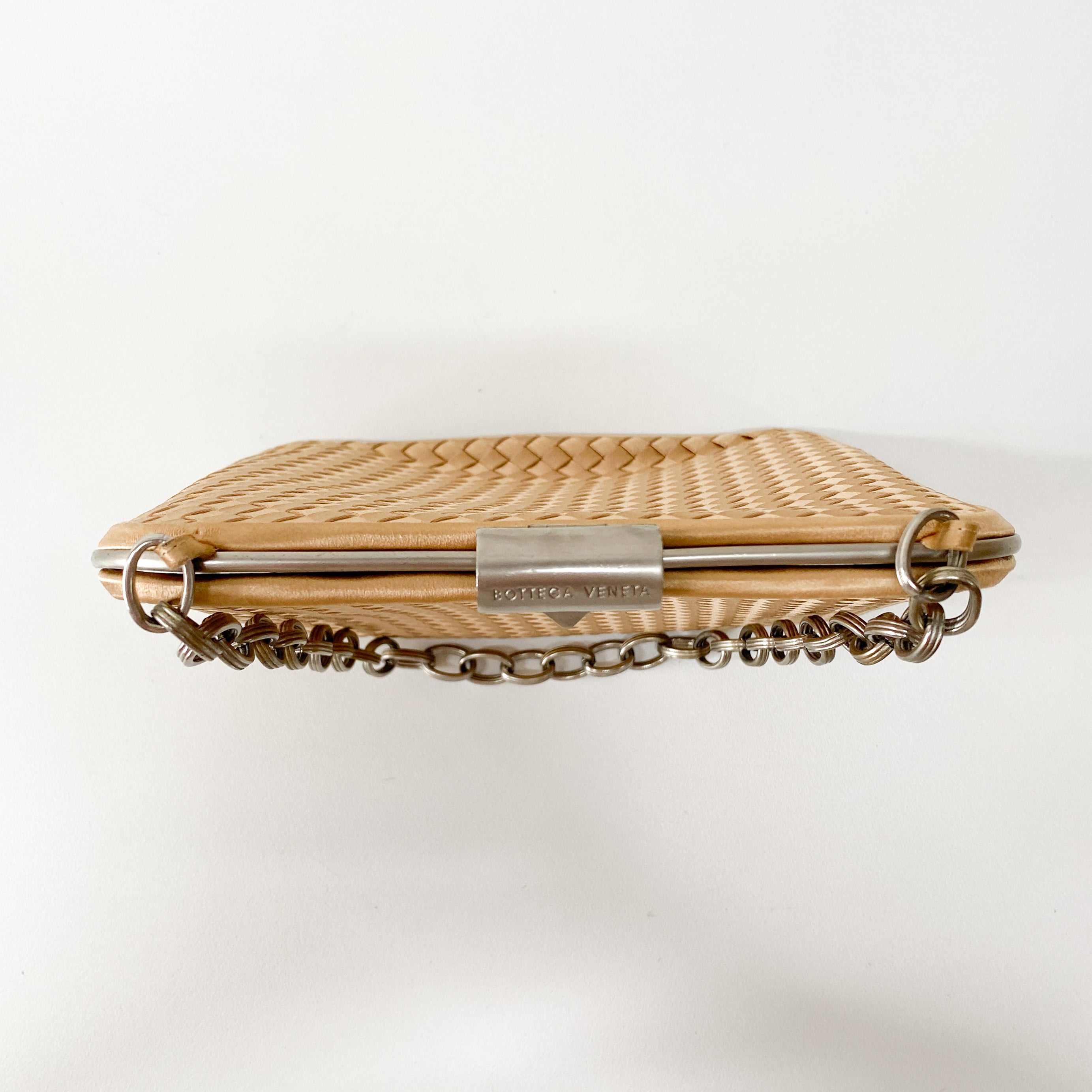 Champaigne Beige Intrecciato with Chain