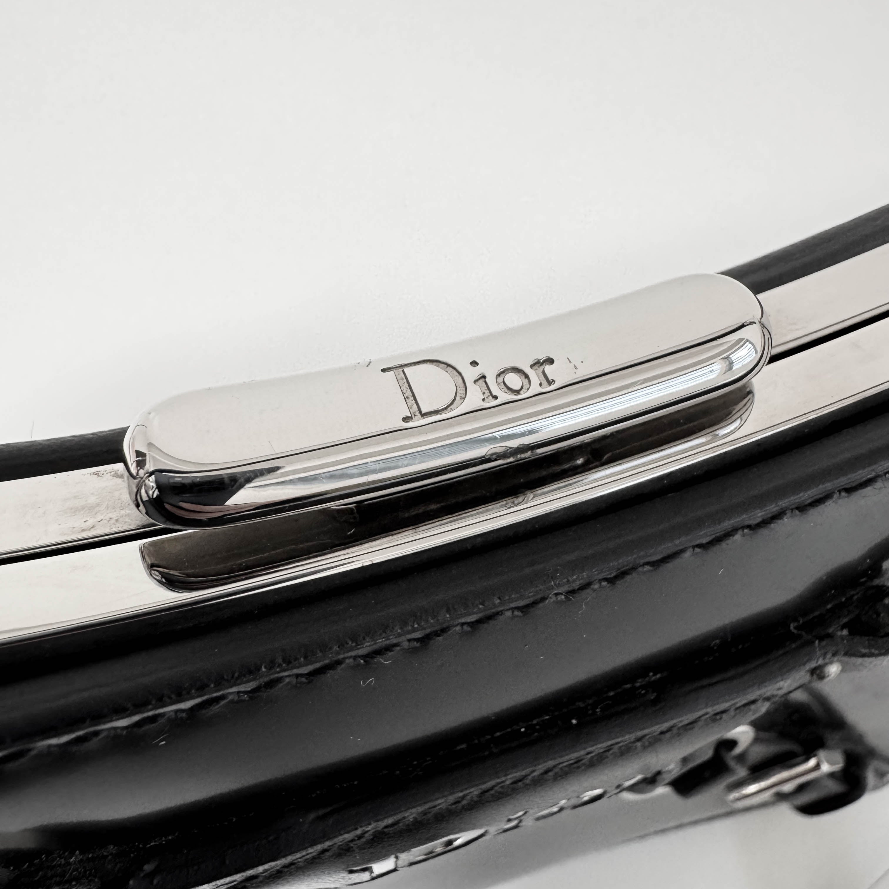 Punk Series Black Clutch Handbag