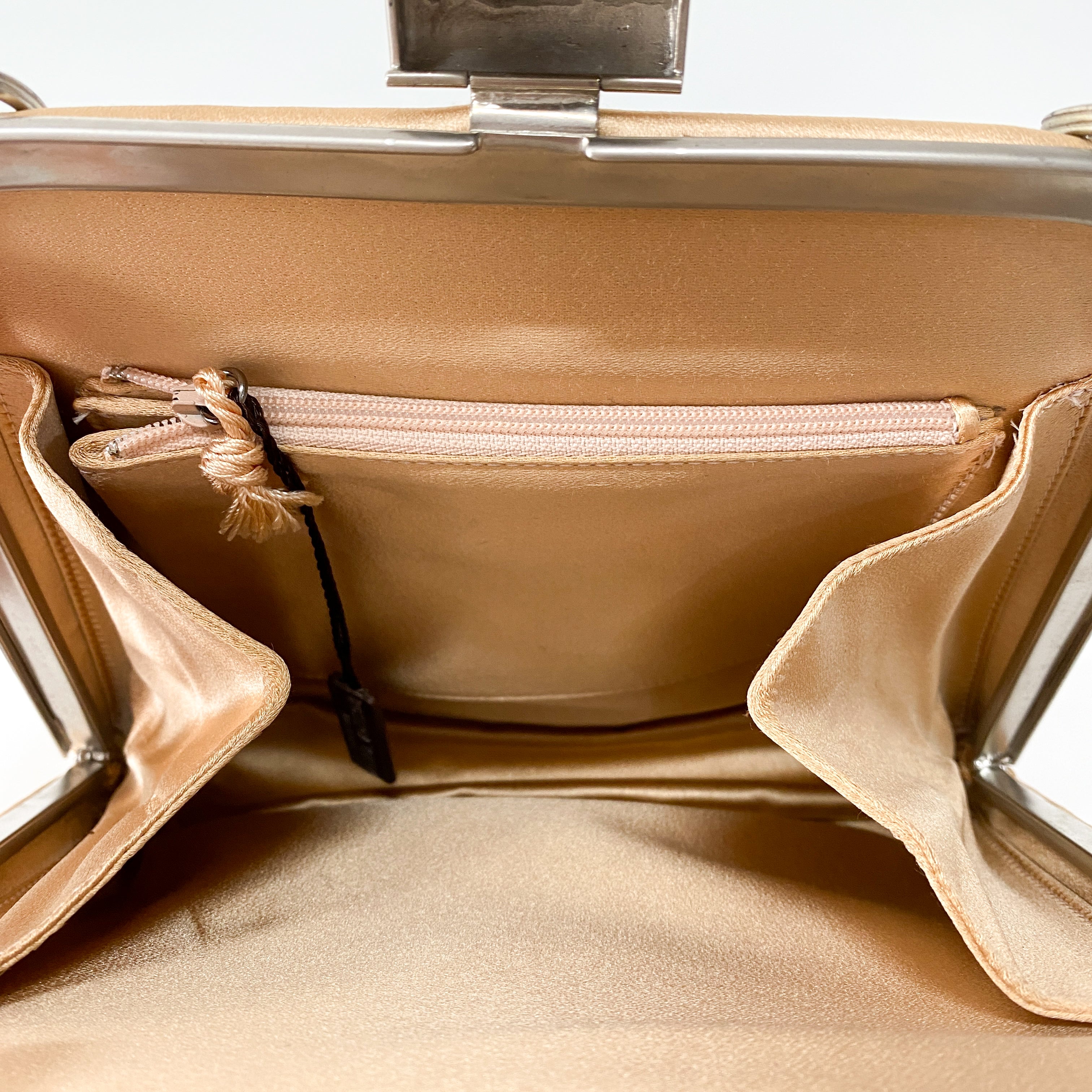 Champaigne Beige Intrecciato with Chain