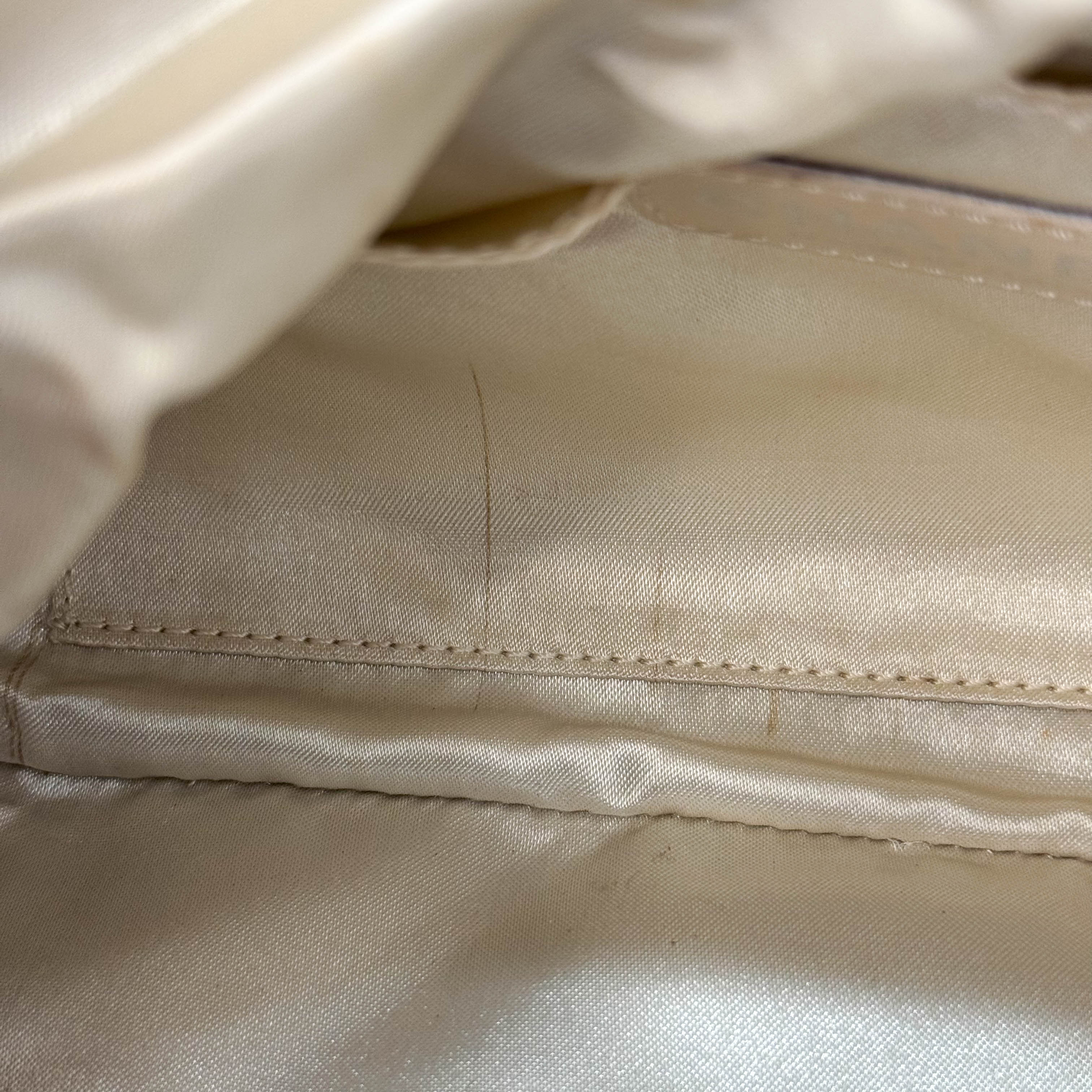 Mini Red Satin Clutch Bag