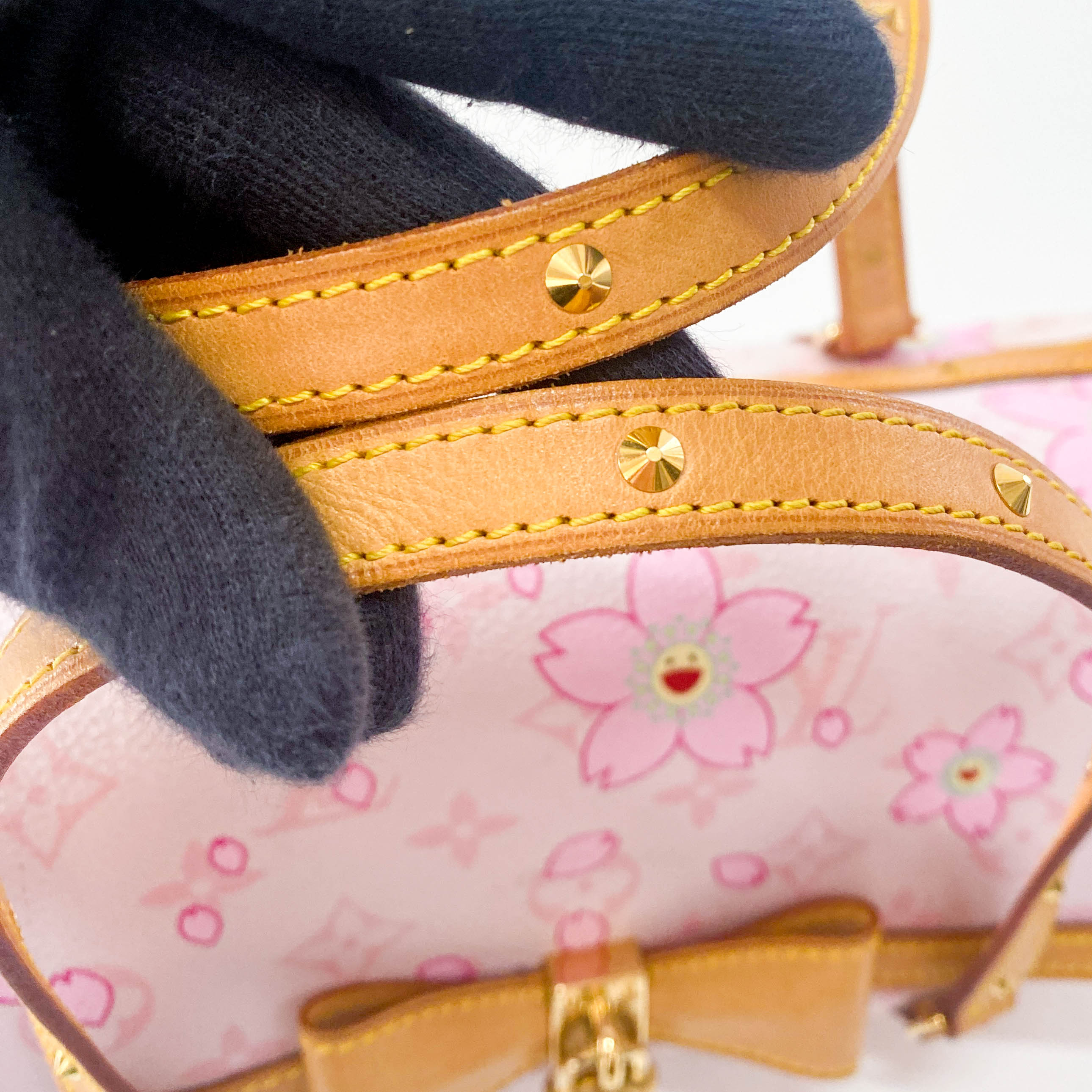 Takashi Murakami Papillon Cherry Blossom Shoulder Bag