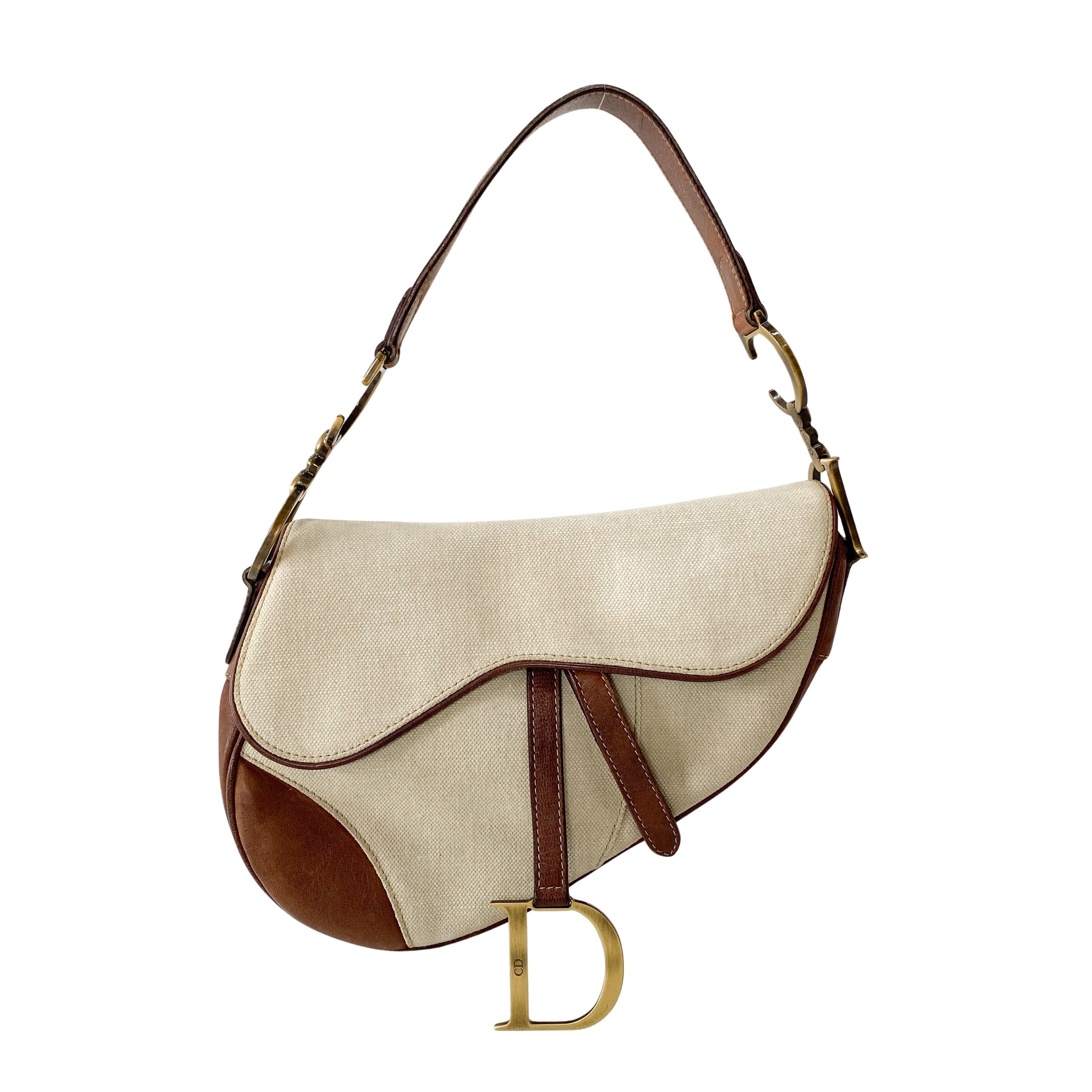 Beige and Brown Saddle