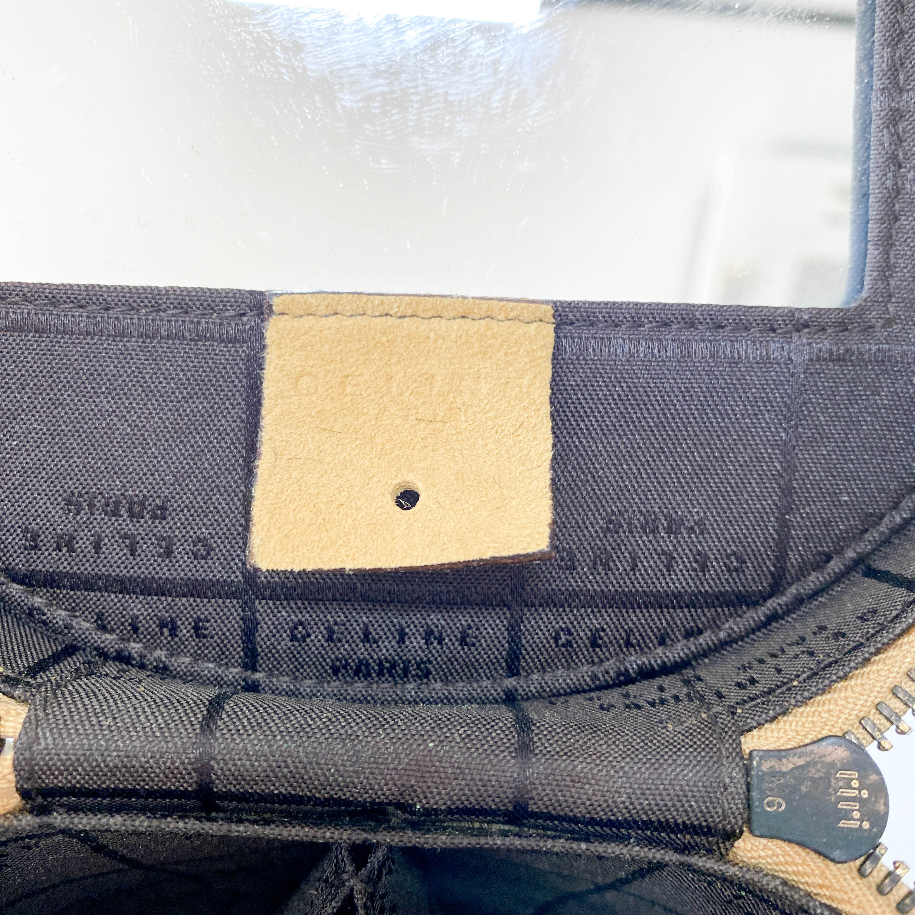 Leopard Print Pony Hair Gold Handle Vanity Bag