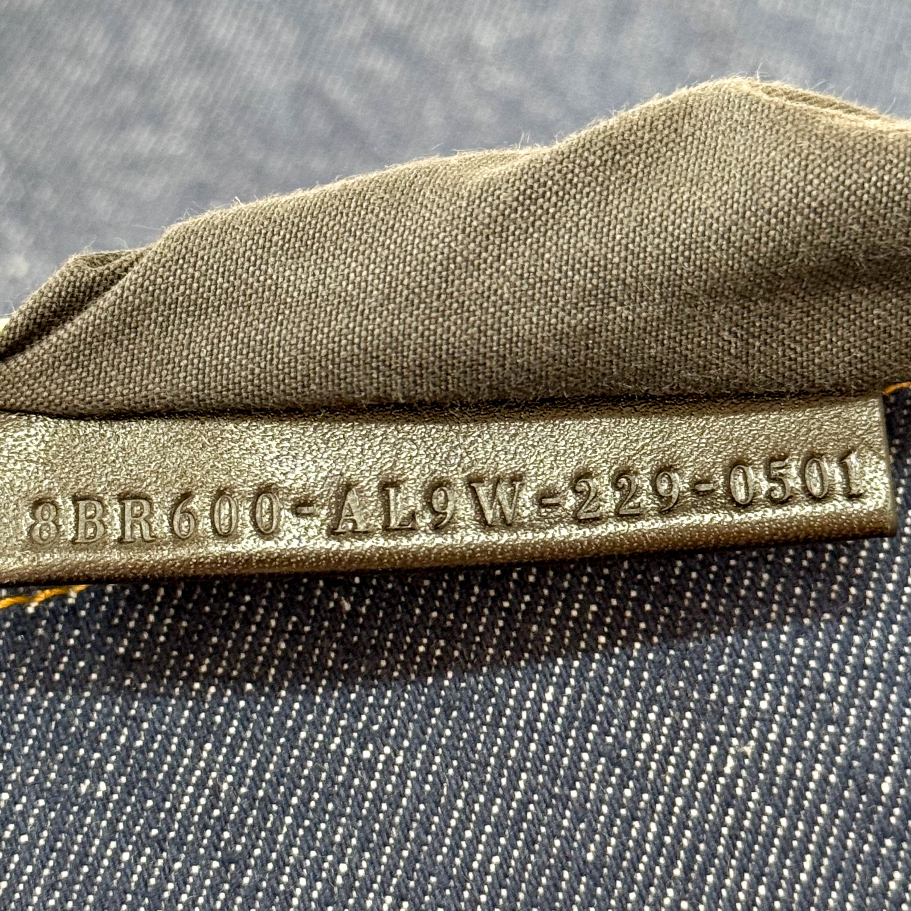 Baguette Re-Edition Blue Denim Shoulder Bag