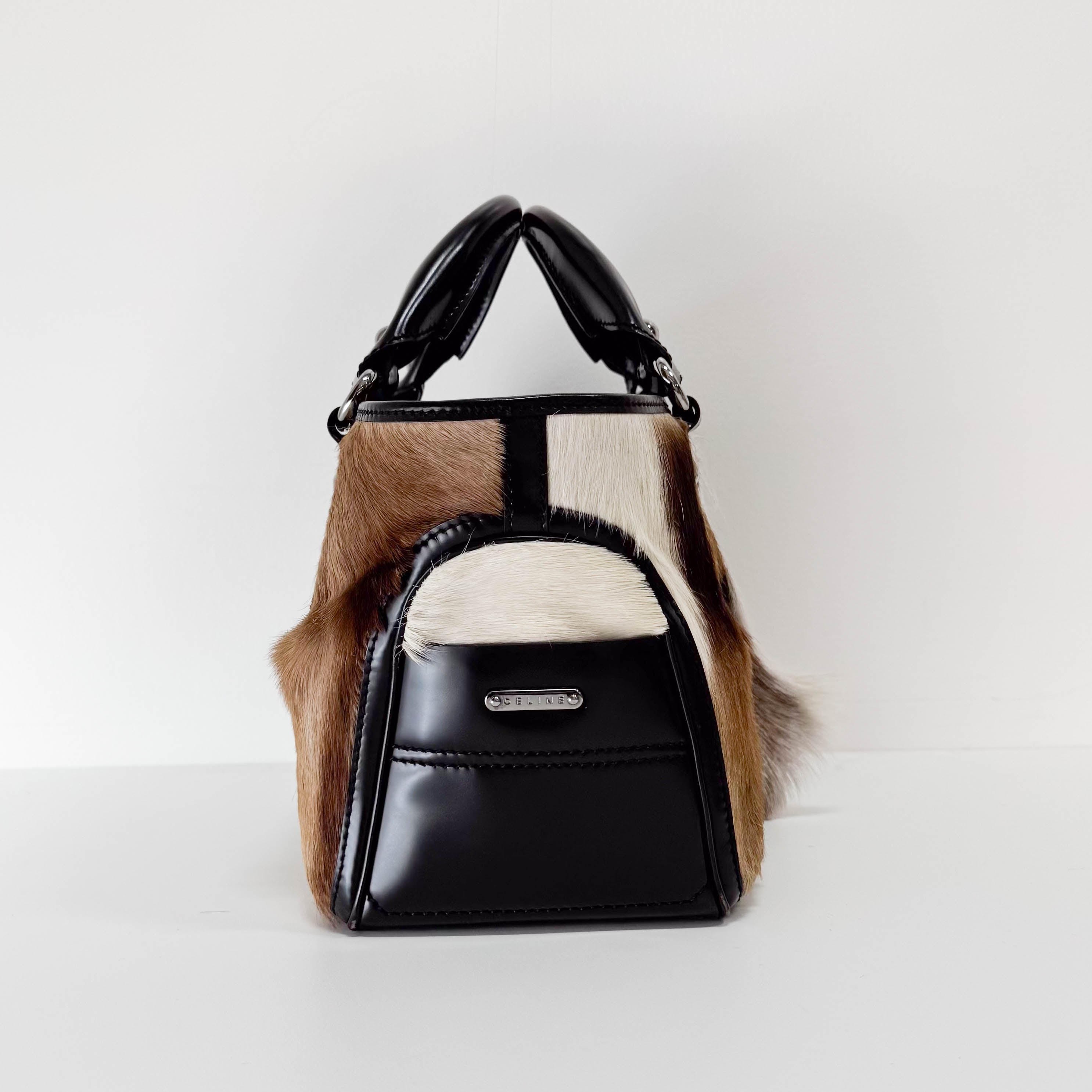 Brown Pony Hair Handbag