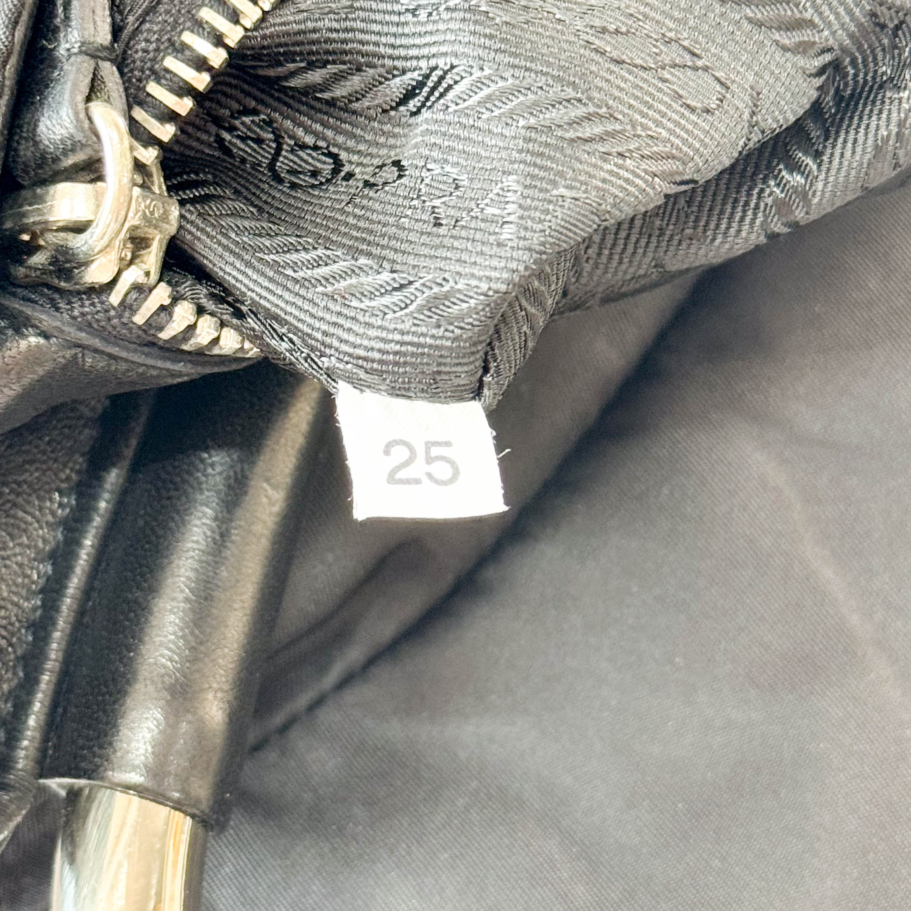 Black Nylon Shoulder Bag