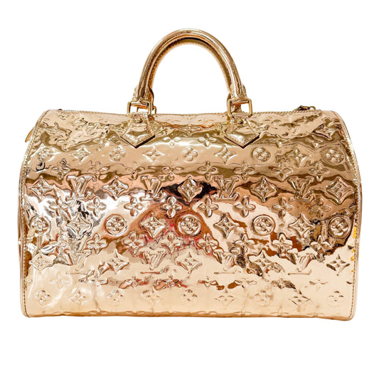 Monogram Miroir Dore Speedy 35 Handbag