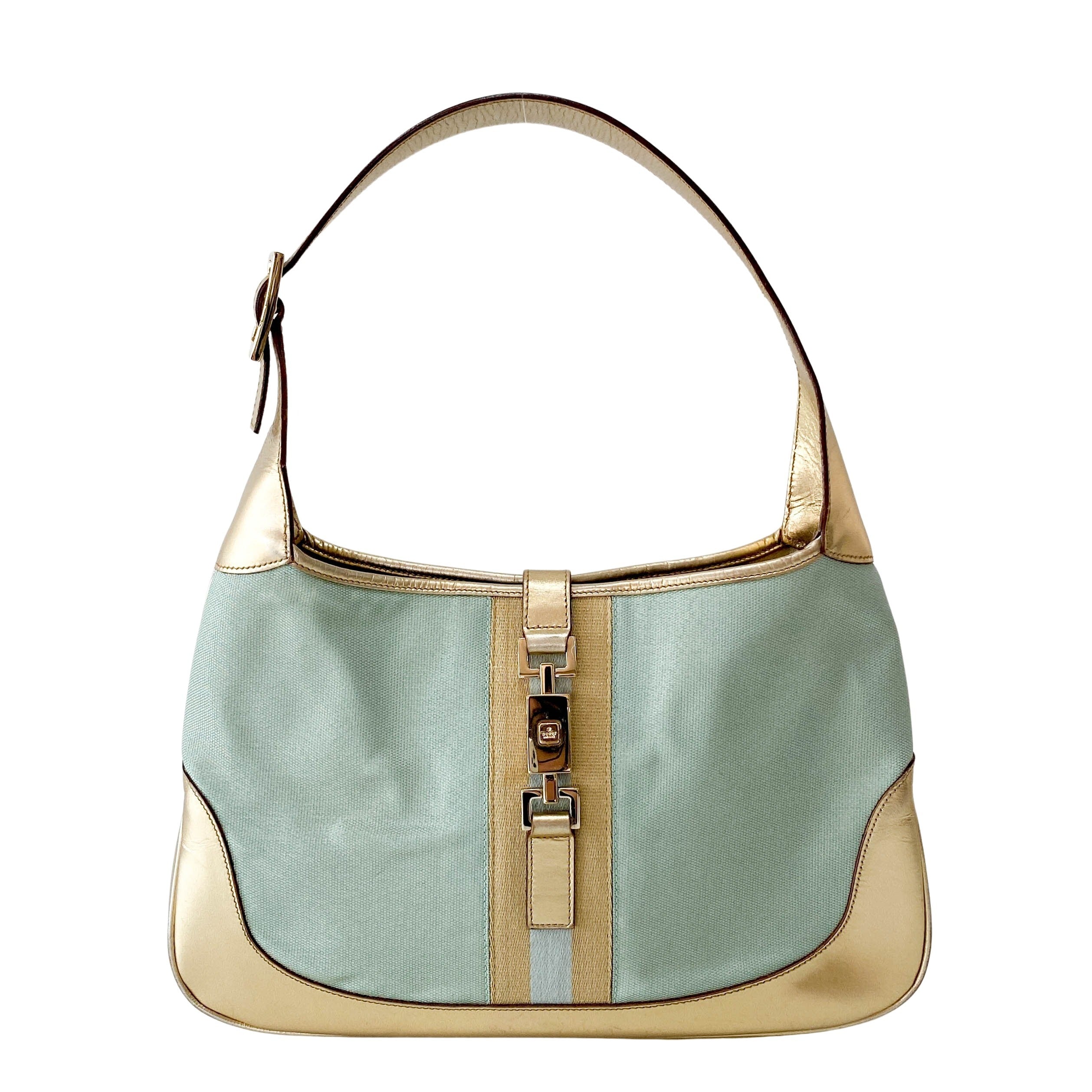 Jackie Vintage Metallic Shoulder Bag