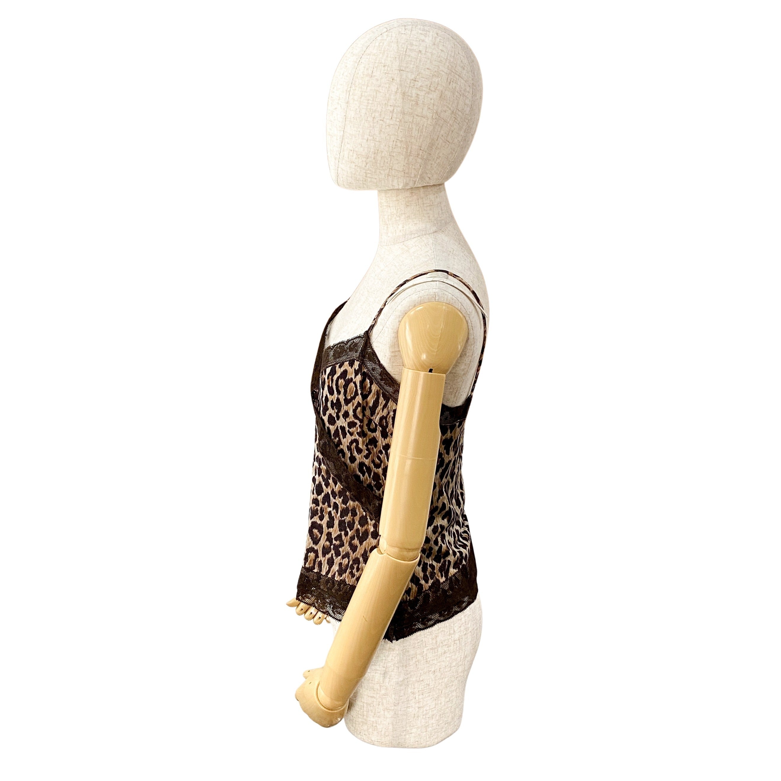 Leopard Print Lace Camisole