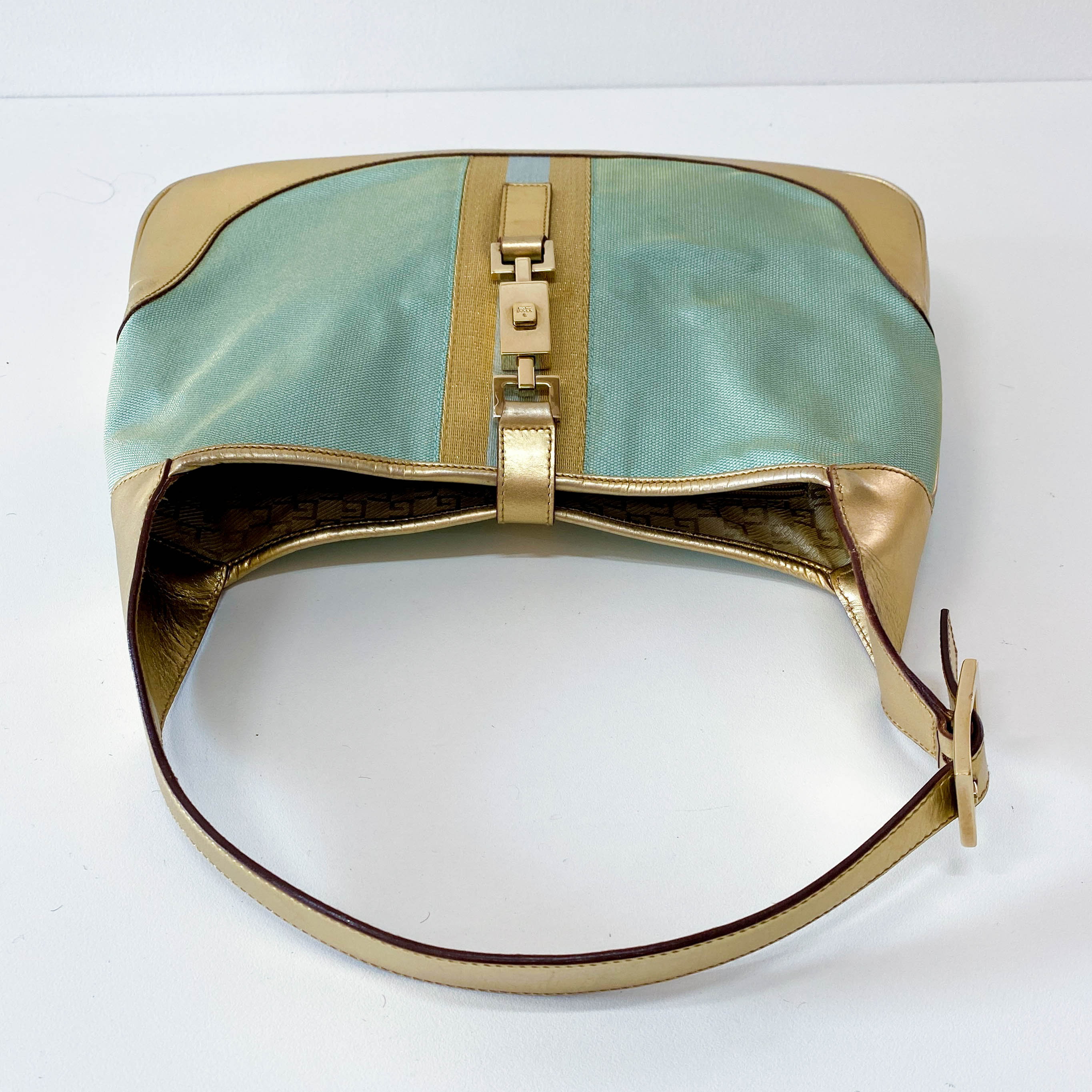 Jackie Vintage Metallic Shoulder Bag
