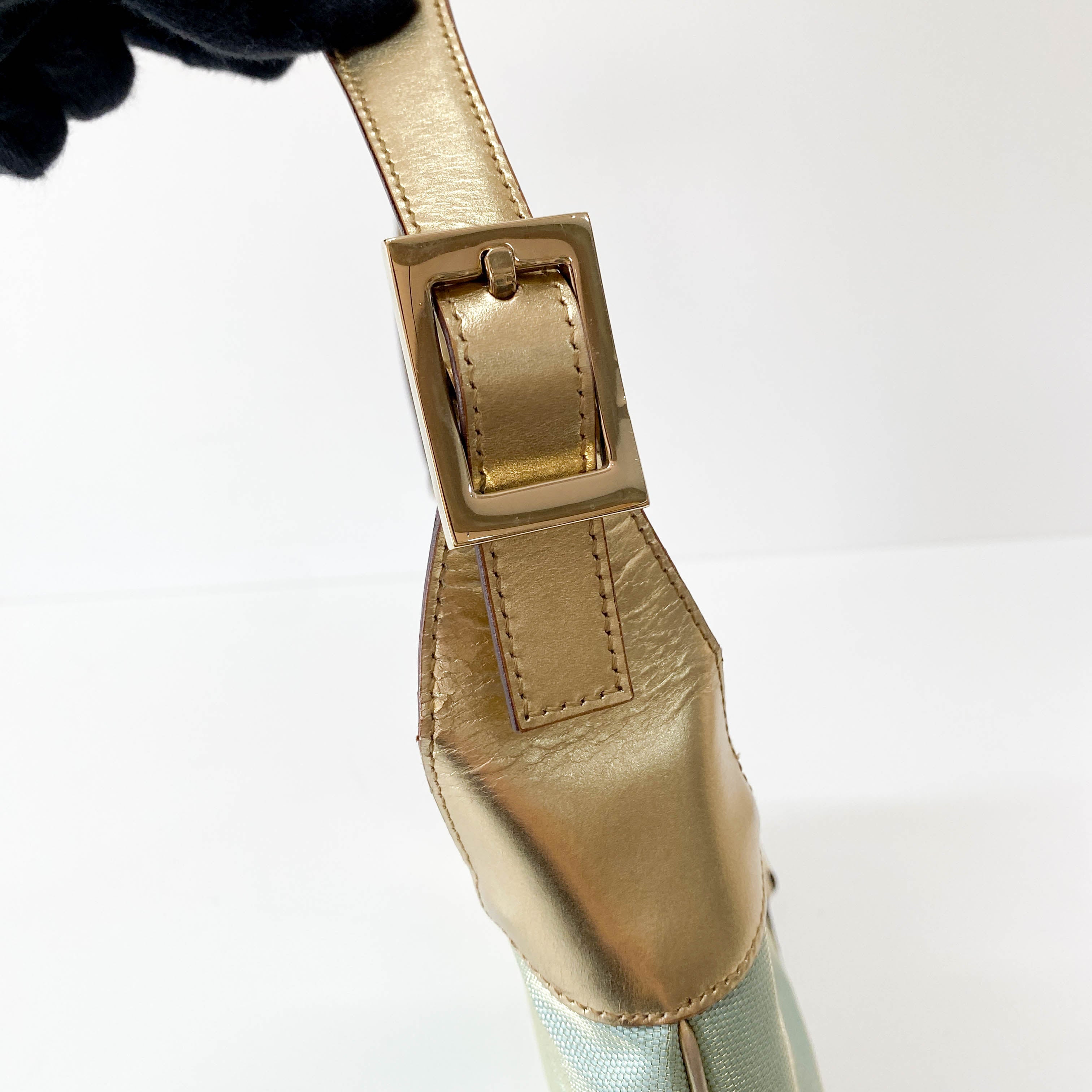 Jackie Vintage Metallic Shoulder Bag