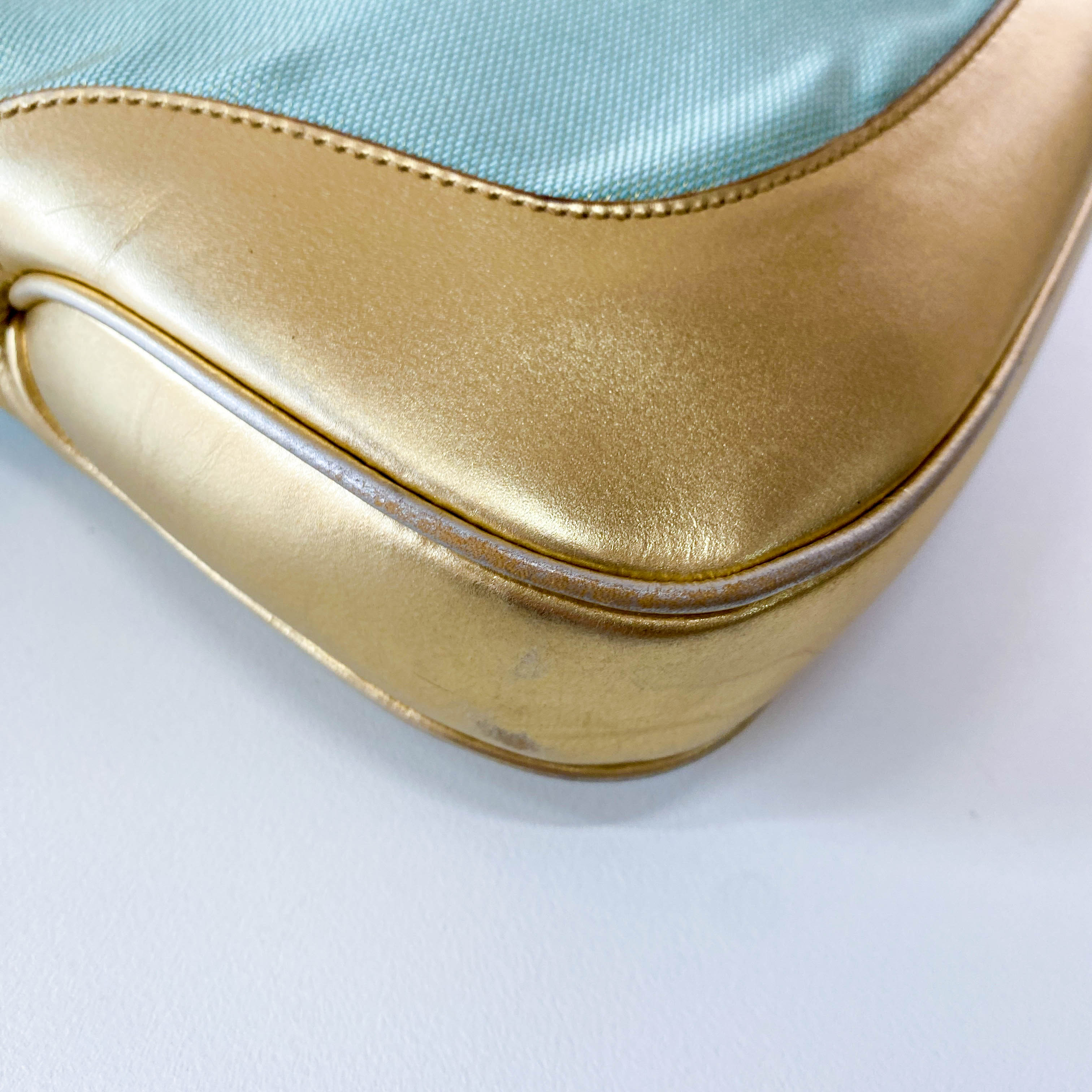 Jackie Vintage Metallic Shoulder Bag