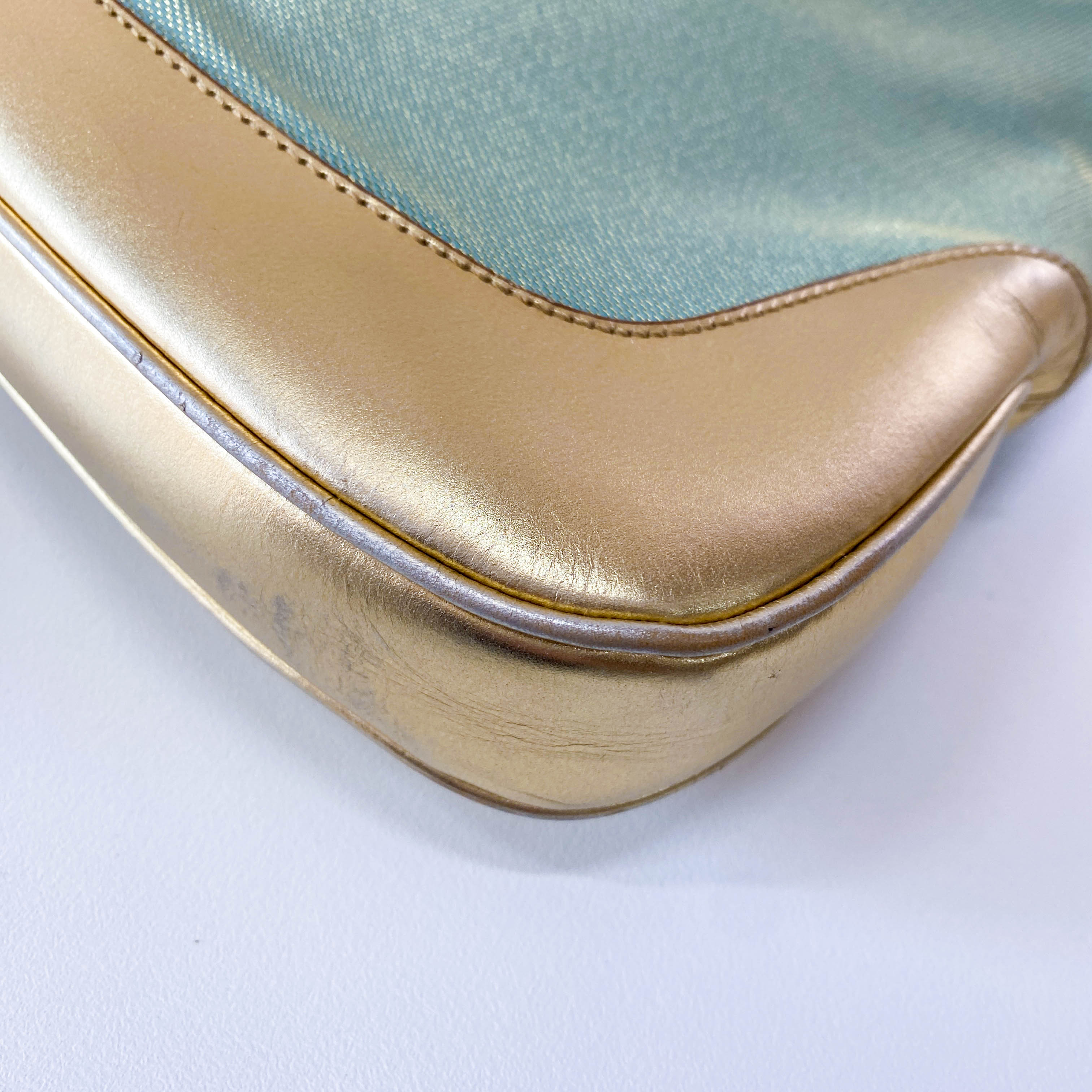 Jackie Vintage Metallic Shoulder Bag