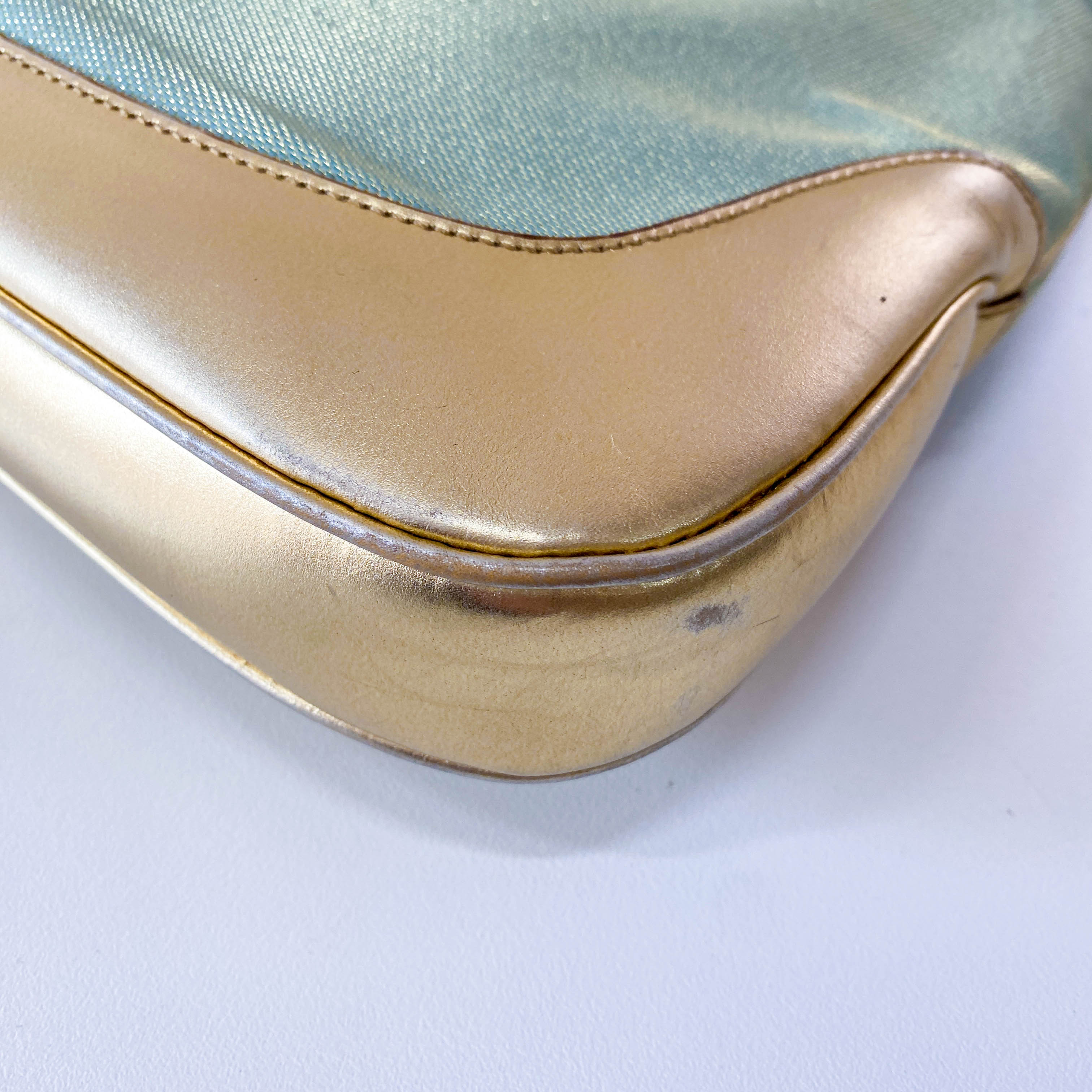 Jackie Vintage Metallic Shoulder Bag