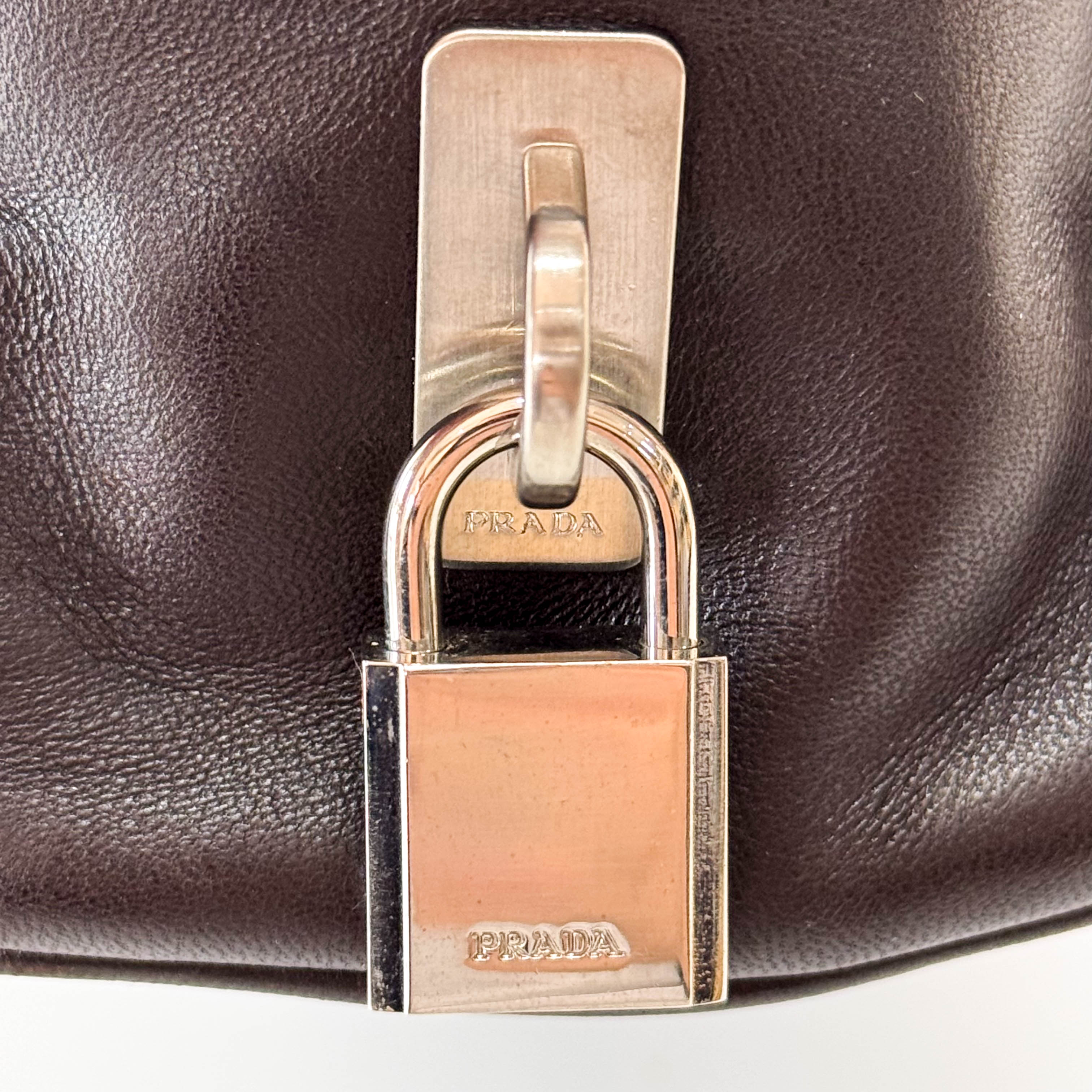 Brown Leather Shoulder Bag