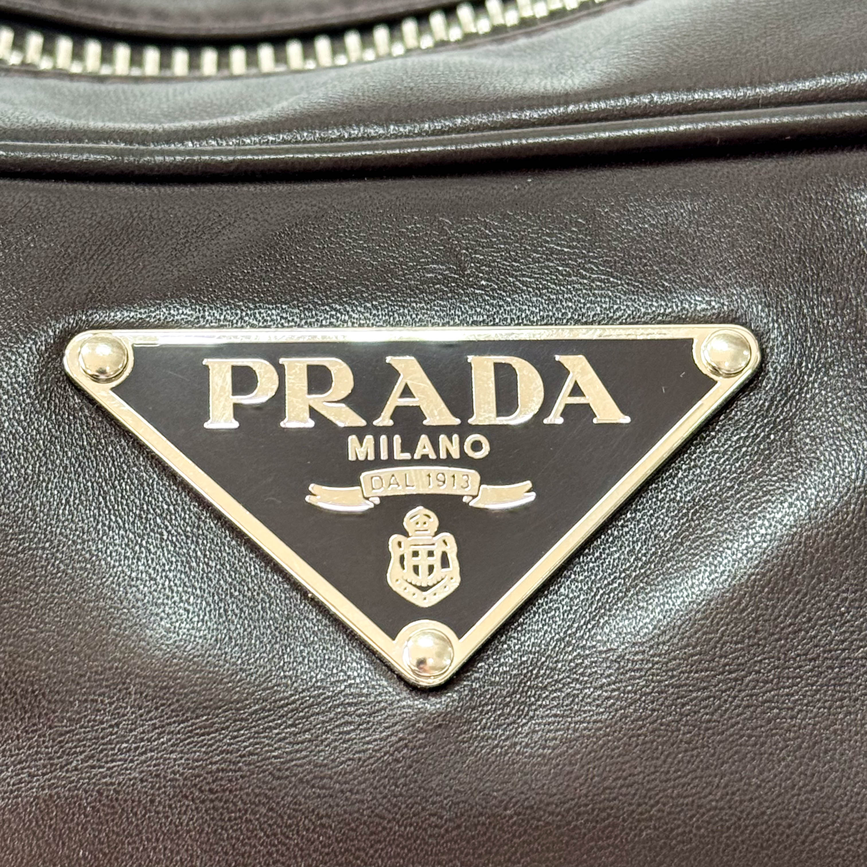 Brown Leather Shoulder Bag