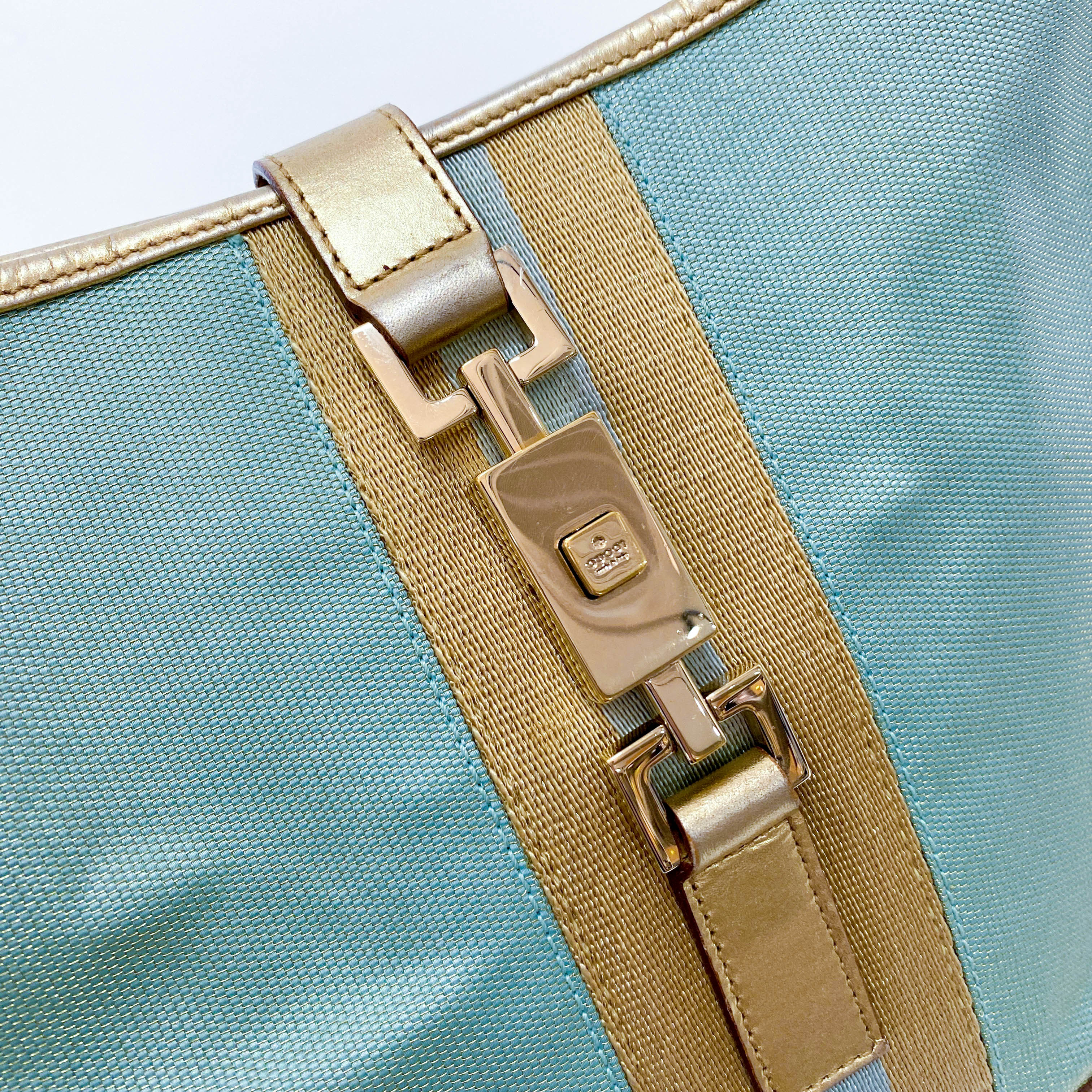 Jackie Vintage Metallic Shoulder Bag