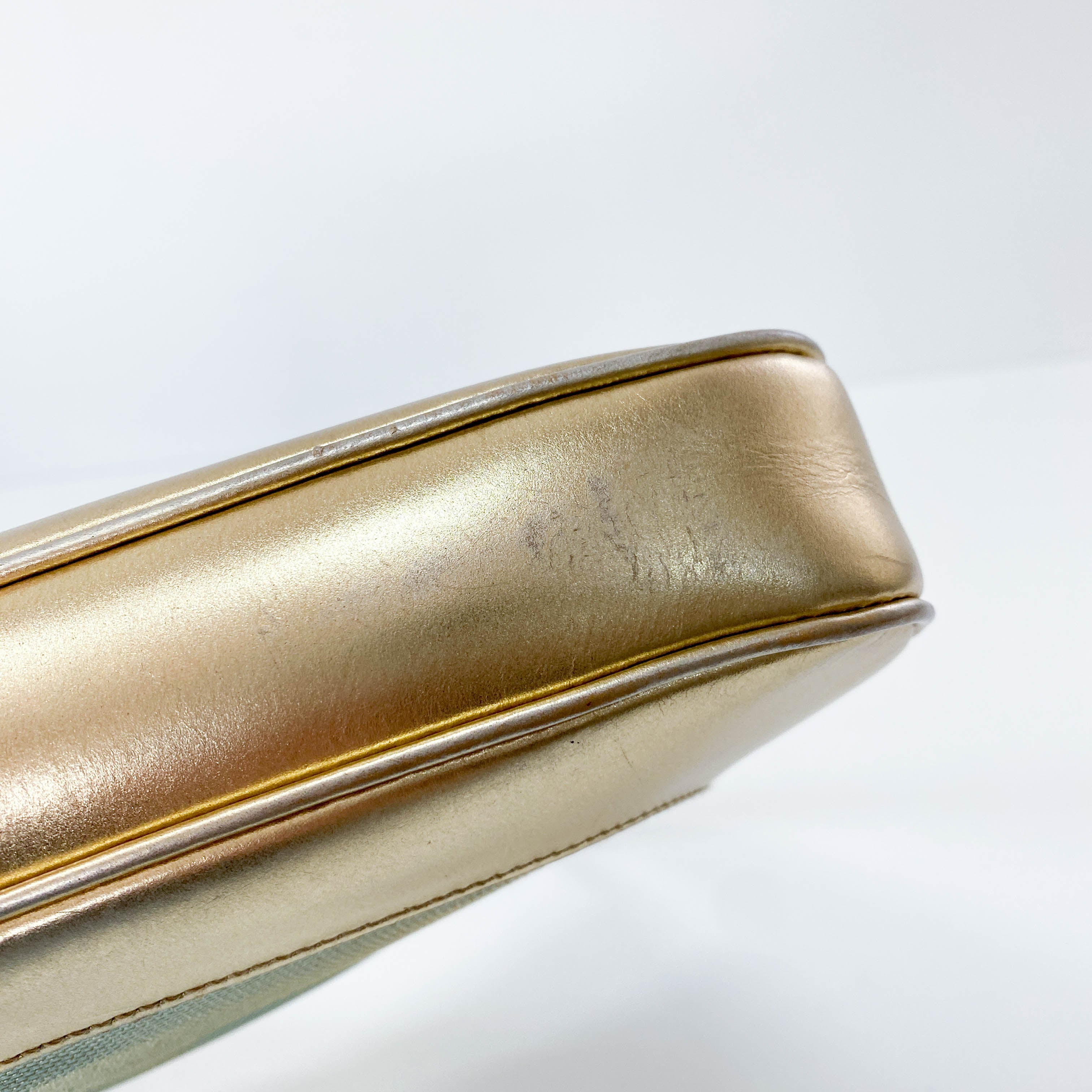 Jackie Vintage Metallic Shoulder Bag