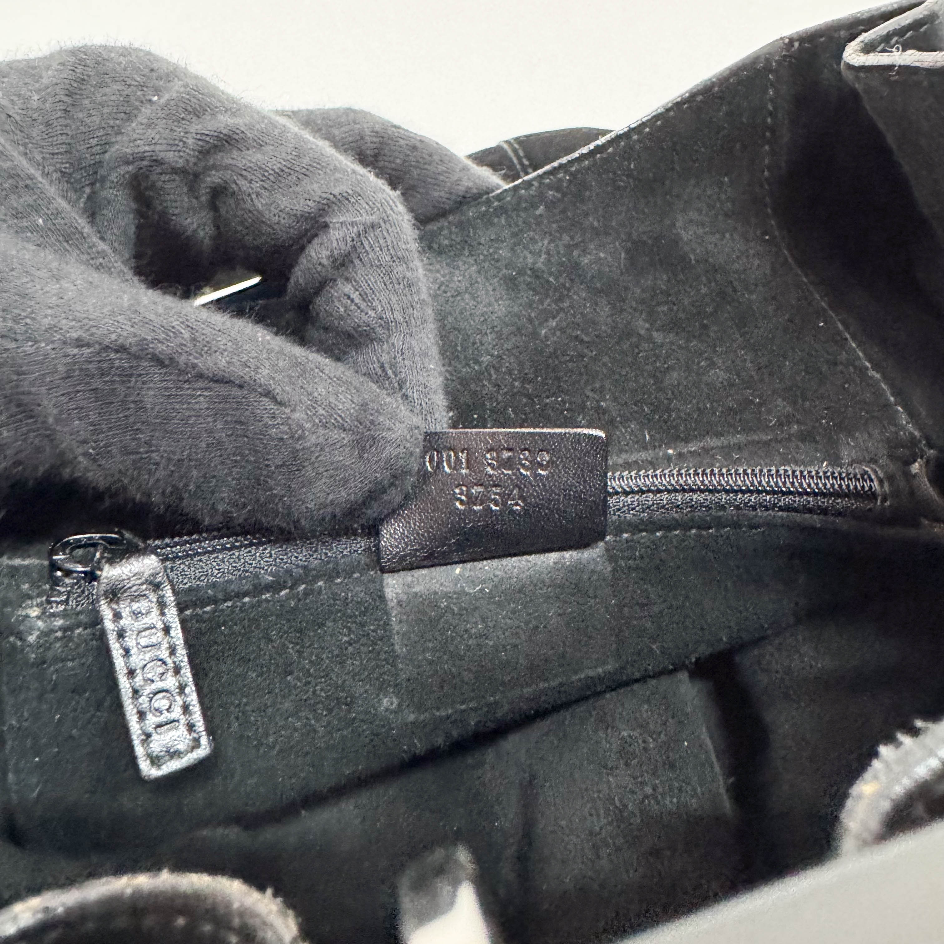 Ring Bag Black Suede Shoulder Bag