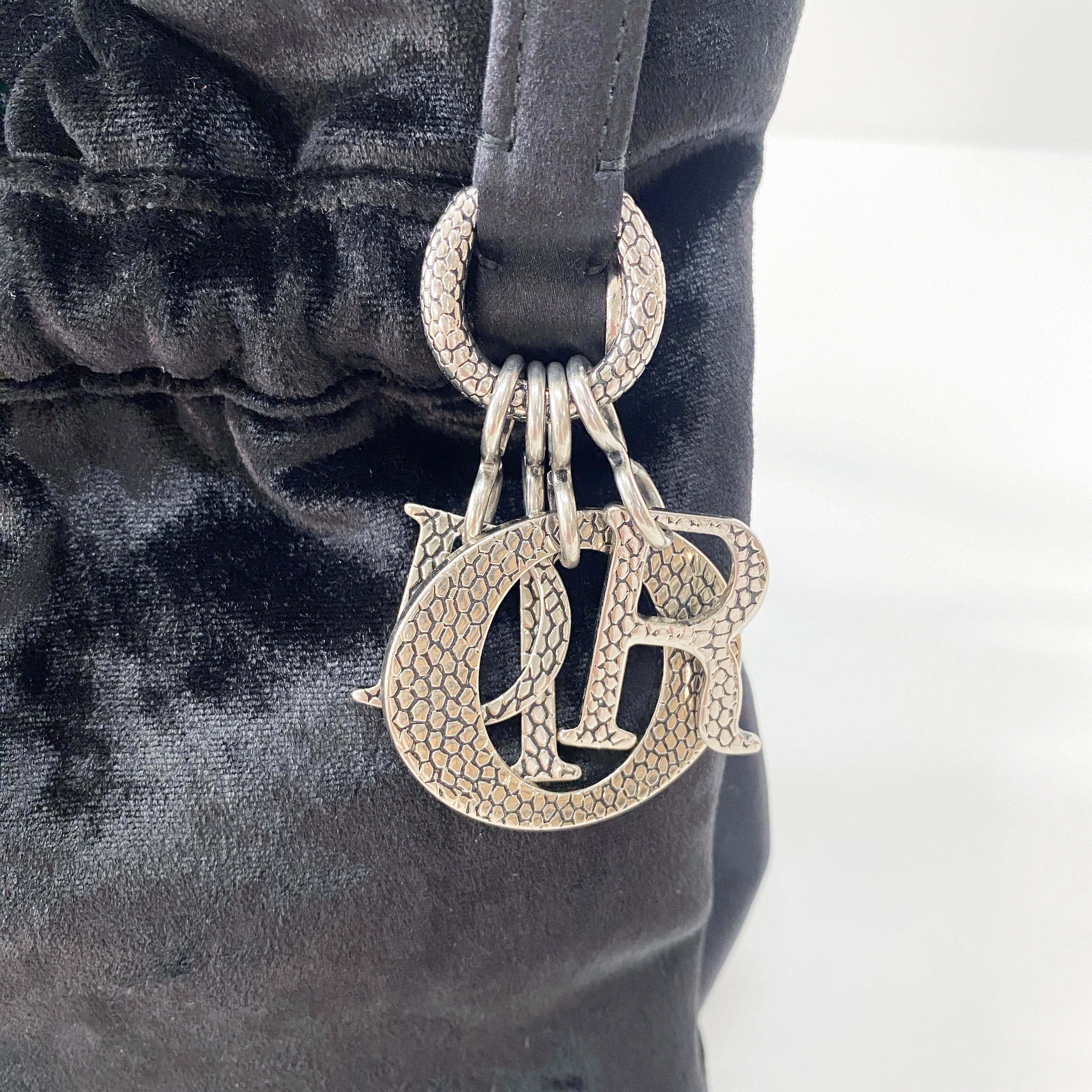 Black Velvet Handbag