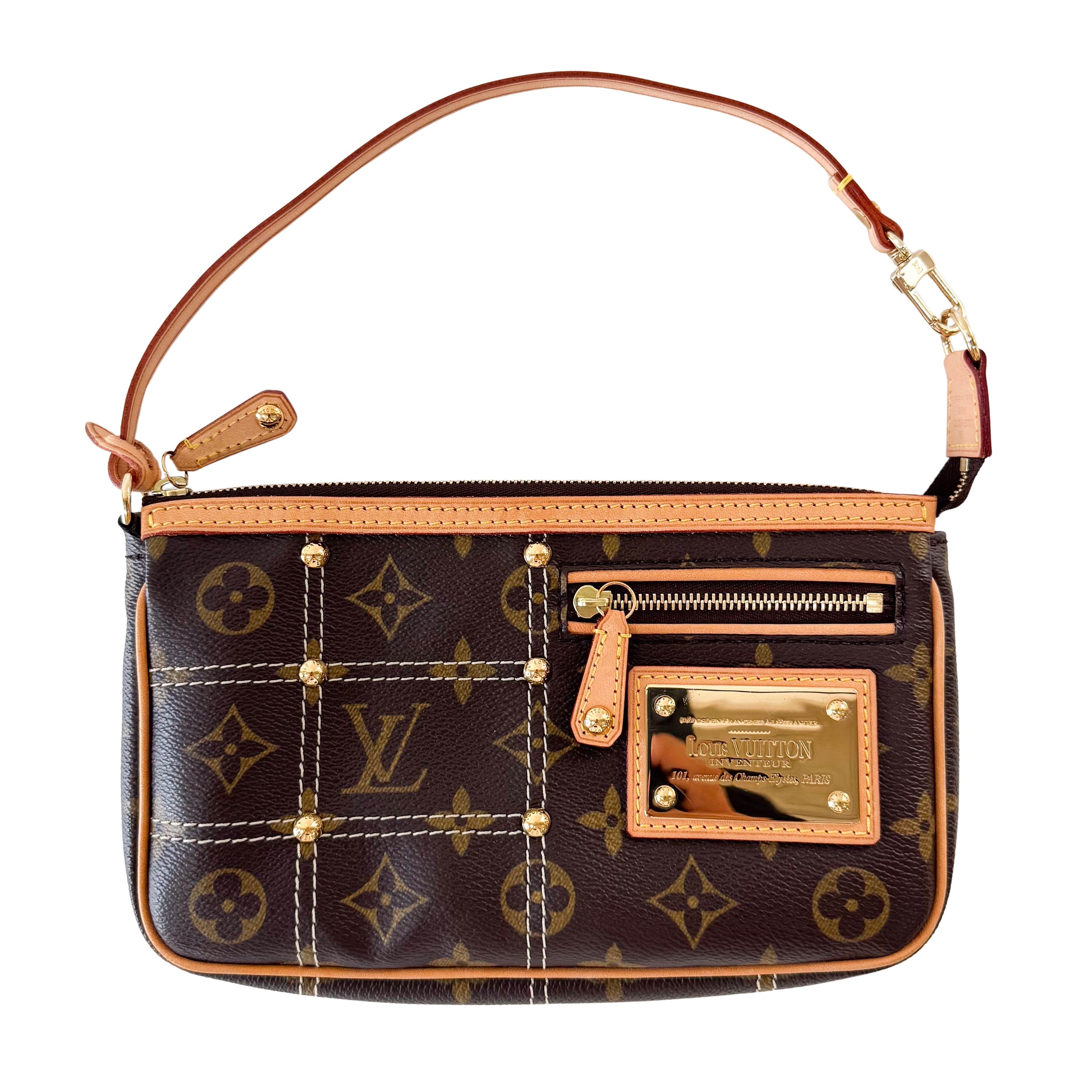 2007 Monogram Rivet Pochette Accessoires Handbag M40141