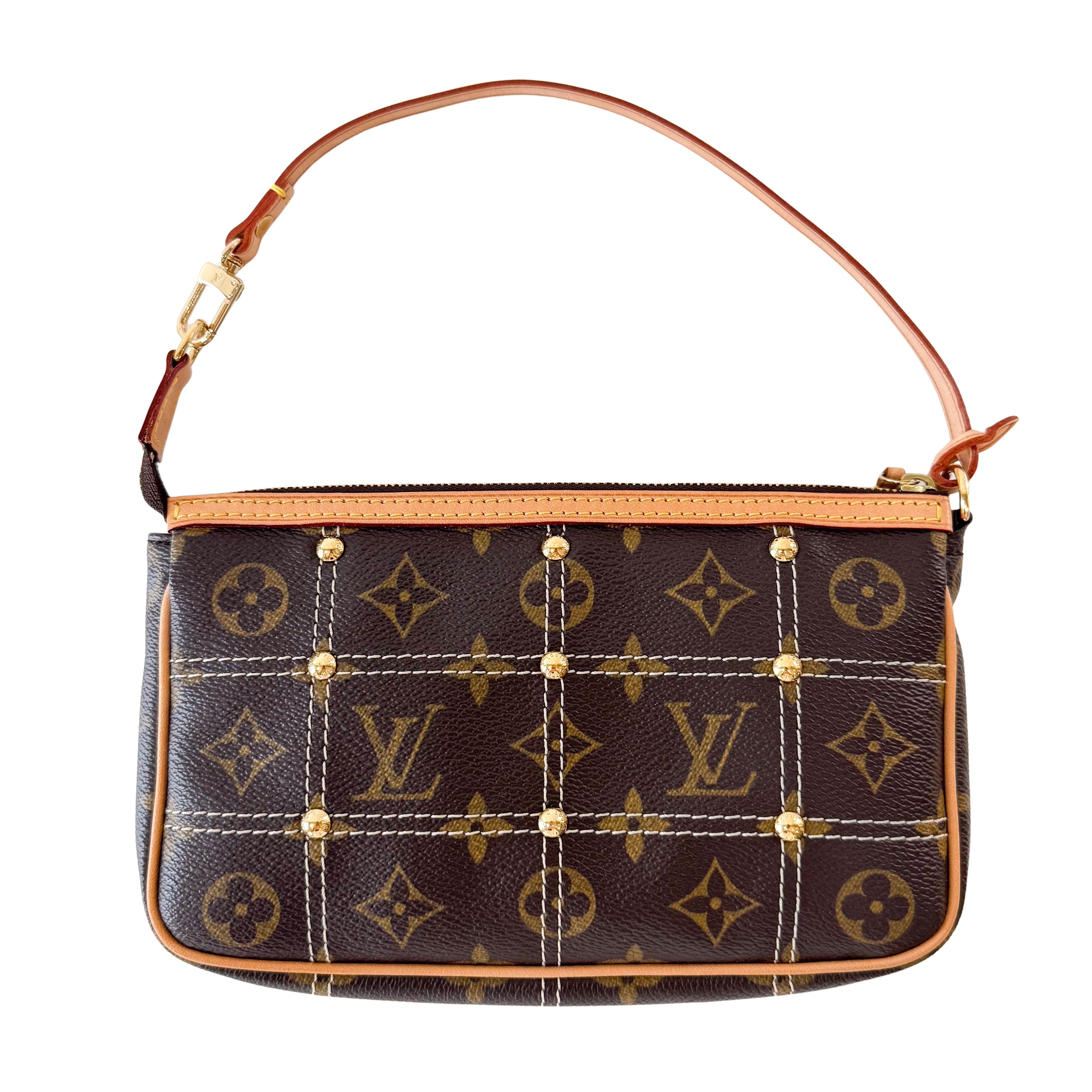 2007 Monogram Rivet Pochette Accessoires Handbag M40141