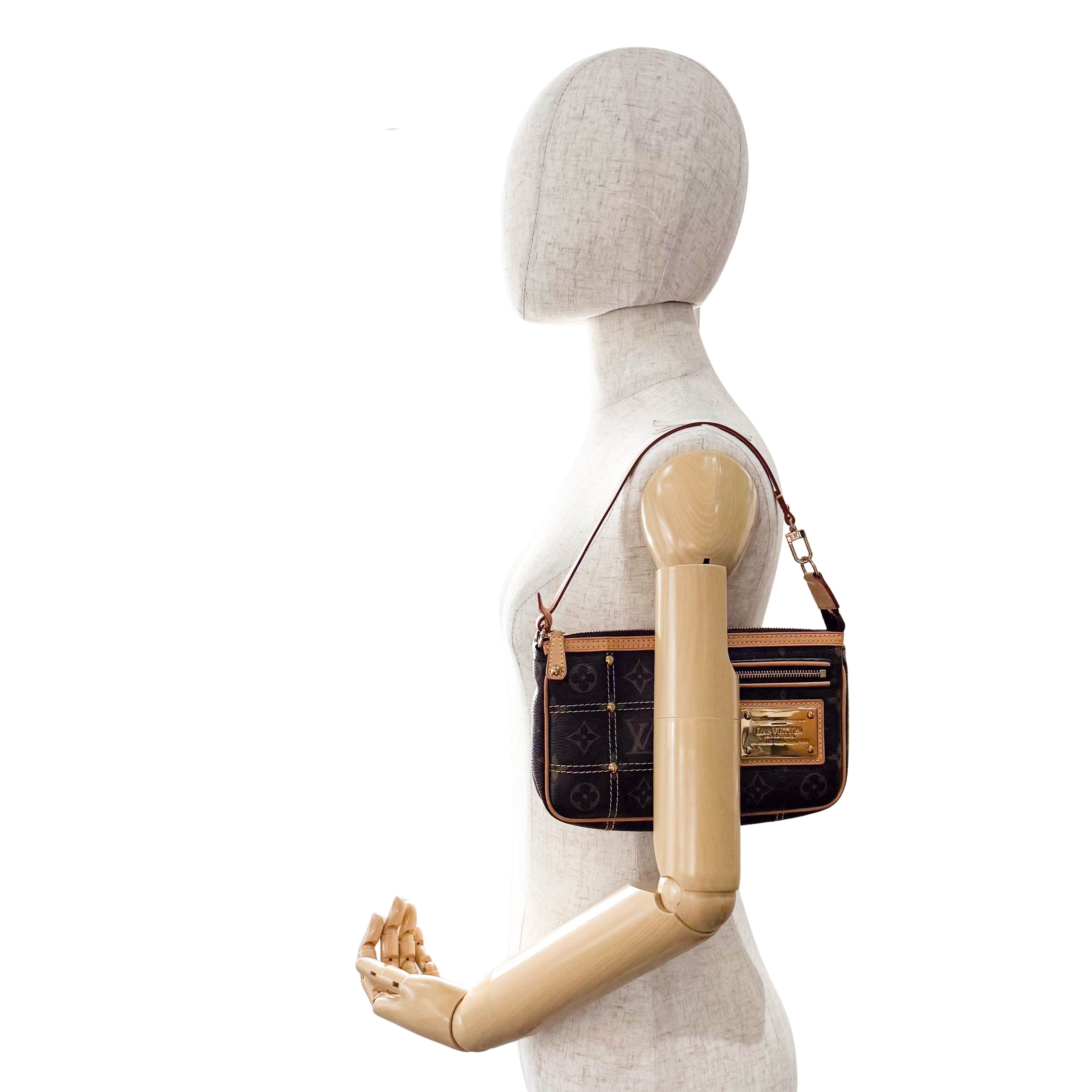 2007 Monogram Rivet Pochette Accessoires Handbag M40141