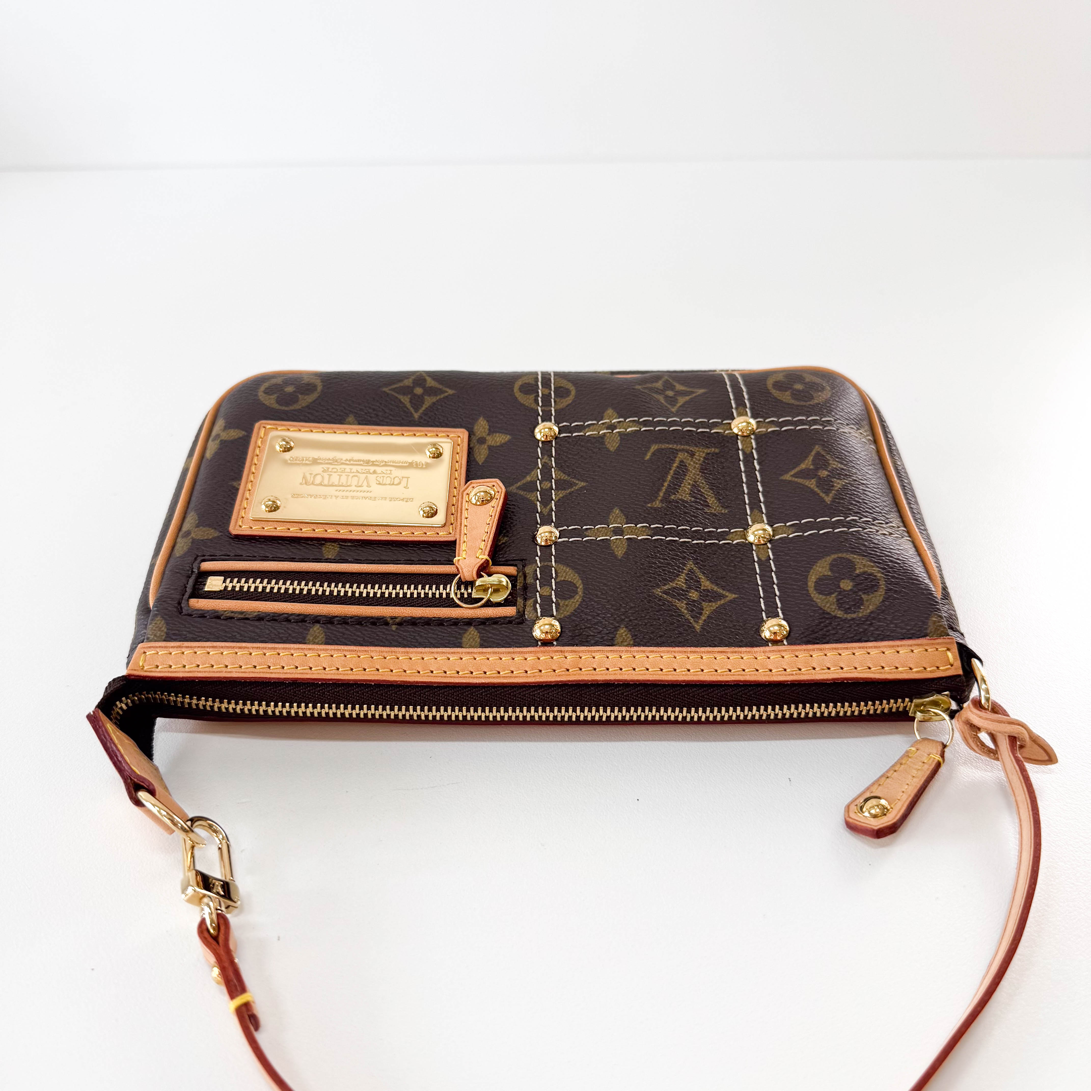 2007 Monogram Rivet Pochette Accessoires Handbag M40141